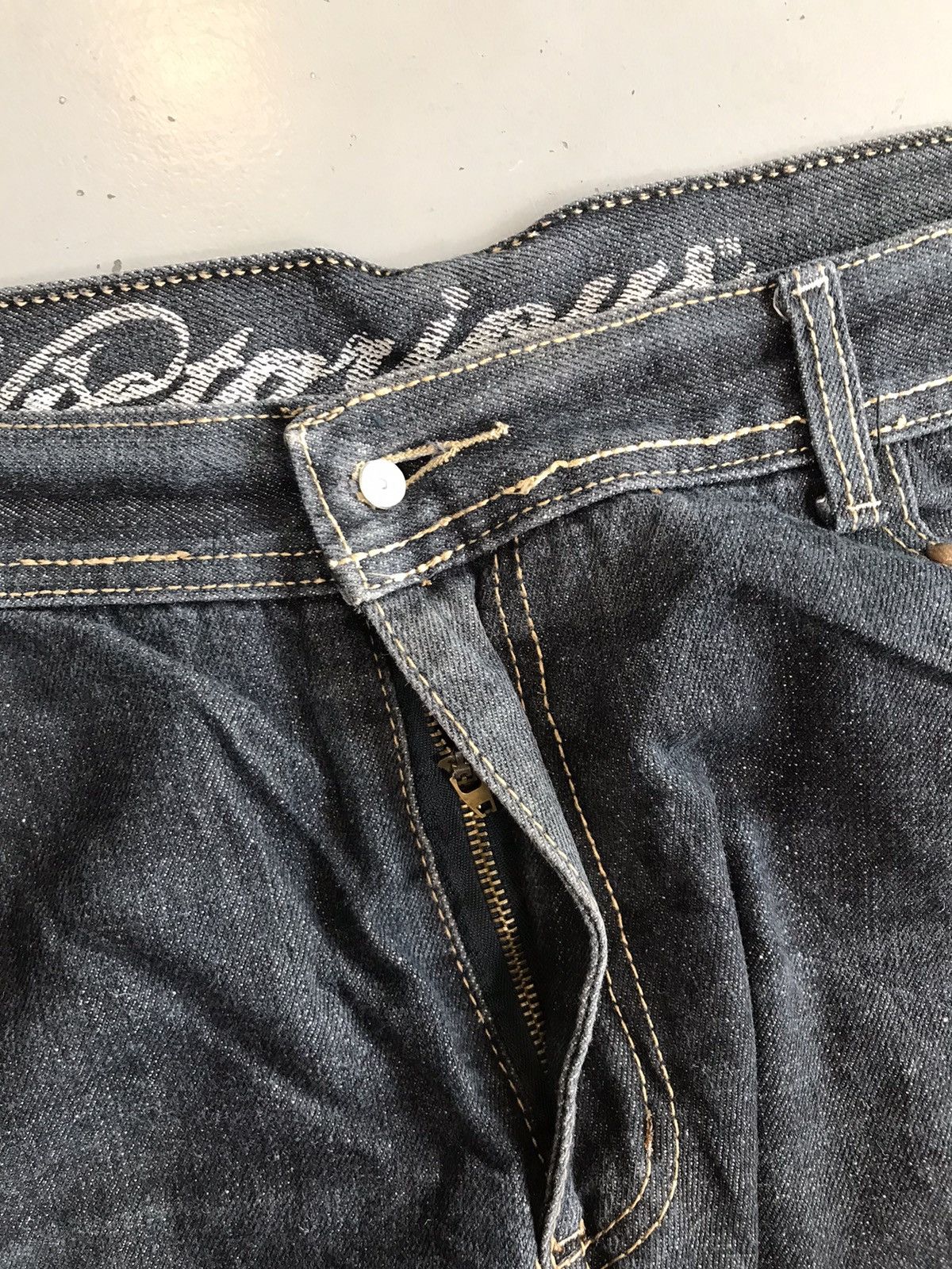 Vintage Vintage victorious wings embroidered denim Size US 40 / EU 56 - 8 Thumbnail