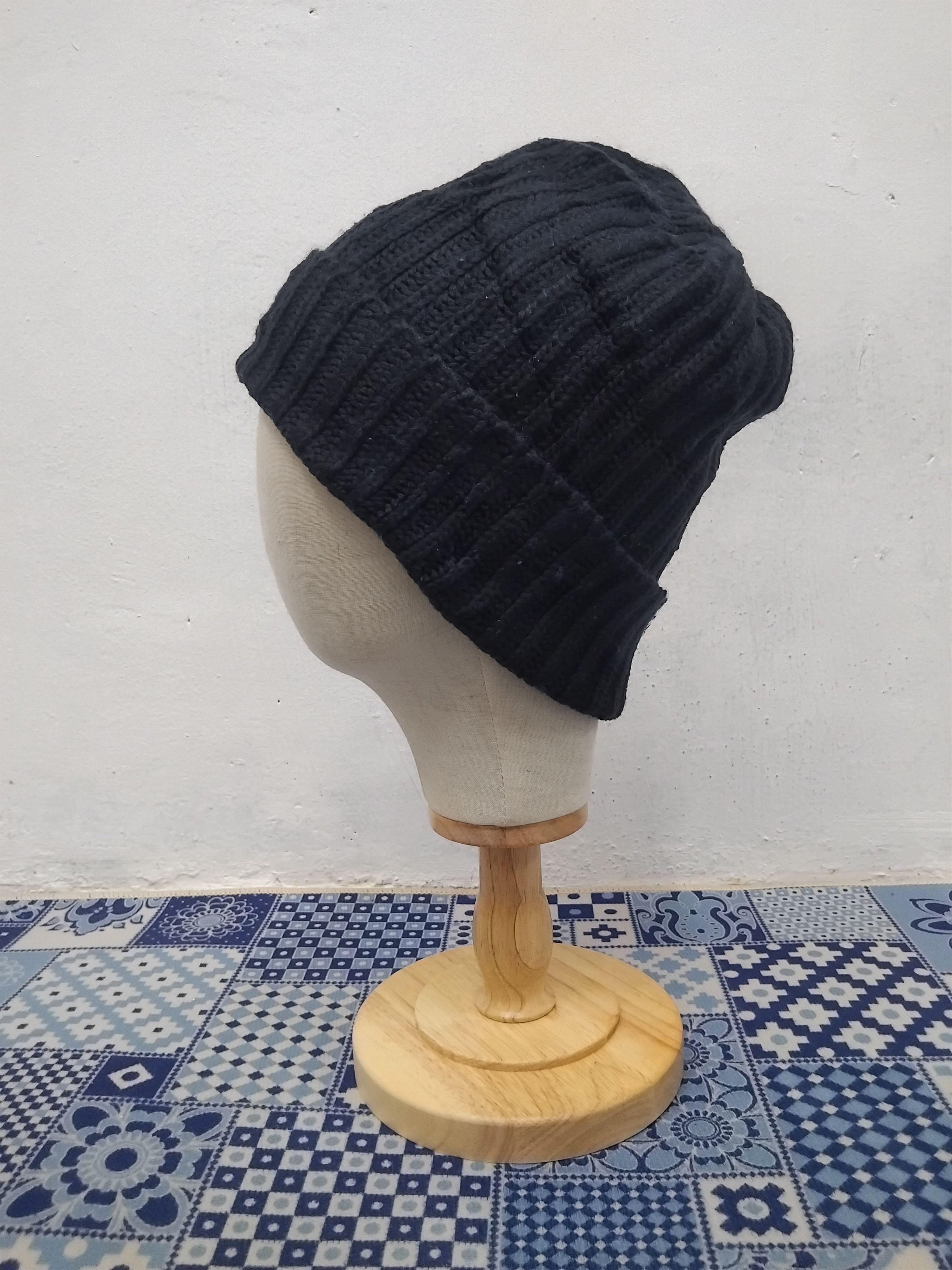 Japanese Brand 💥Uniqlo black beanie Size ONE SIZE - 6 Thumbnail