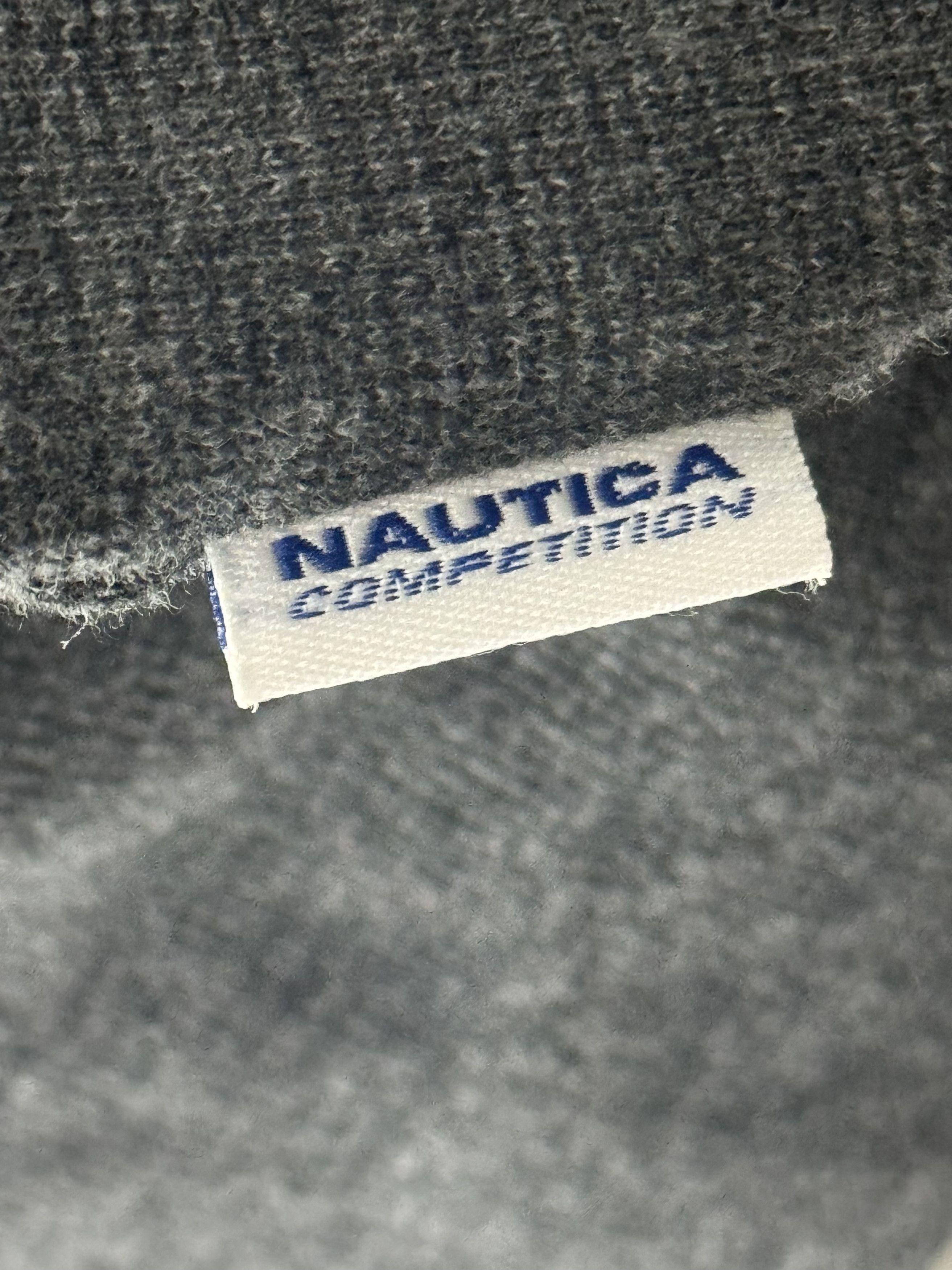 Nautica VTG Nautica Competition Gray & White Long Sleeve Rugby Size US M / EU 48-50 / 2 - 4 Thumbnail