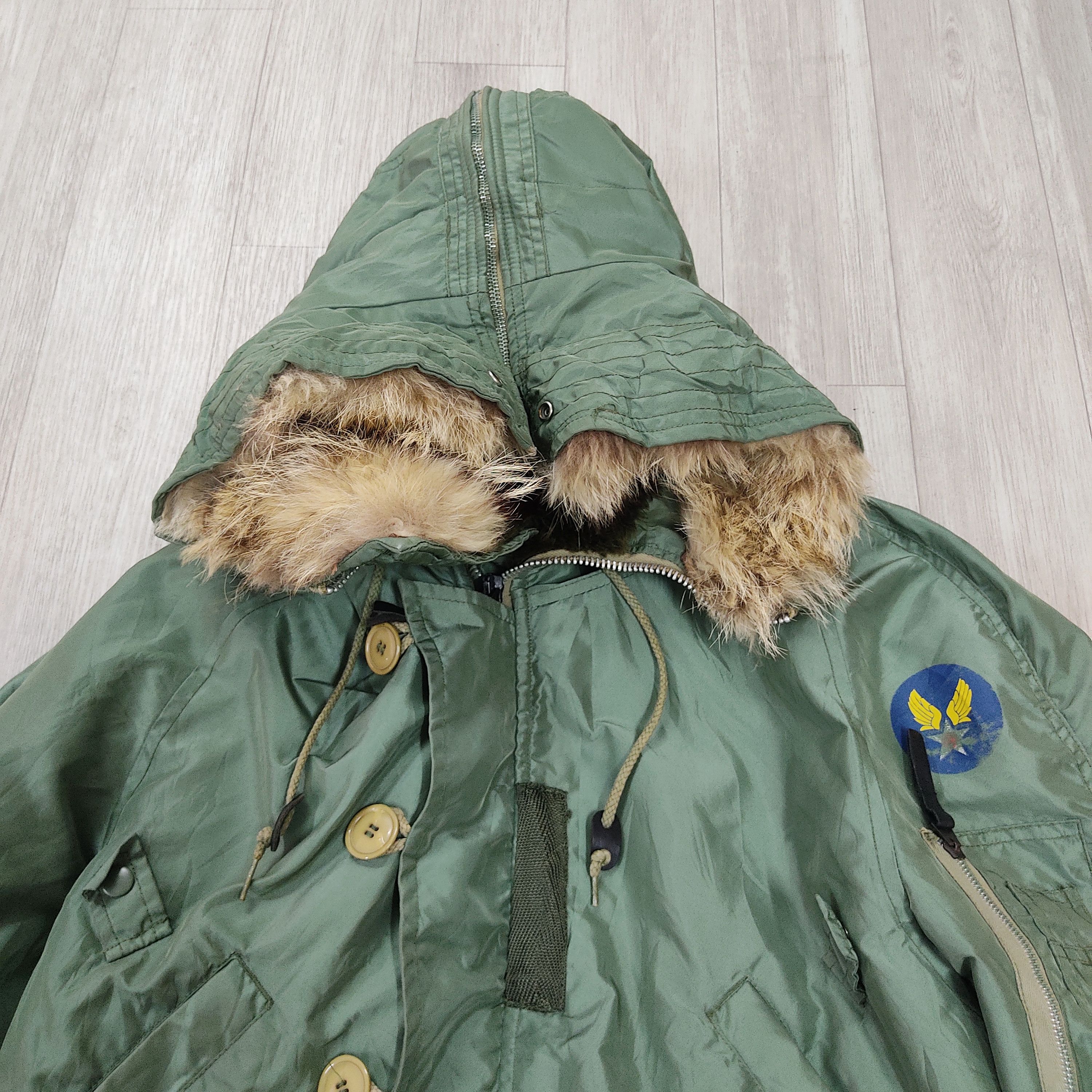 Vintage AVIREX N2-B Bomber Flight Jacket – Fur Zipper Hood