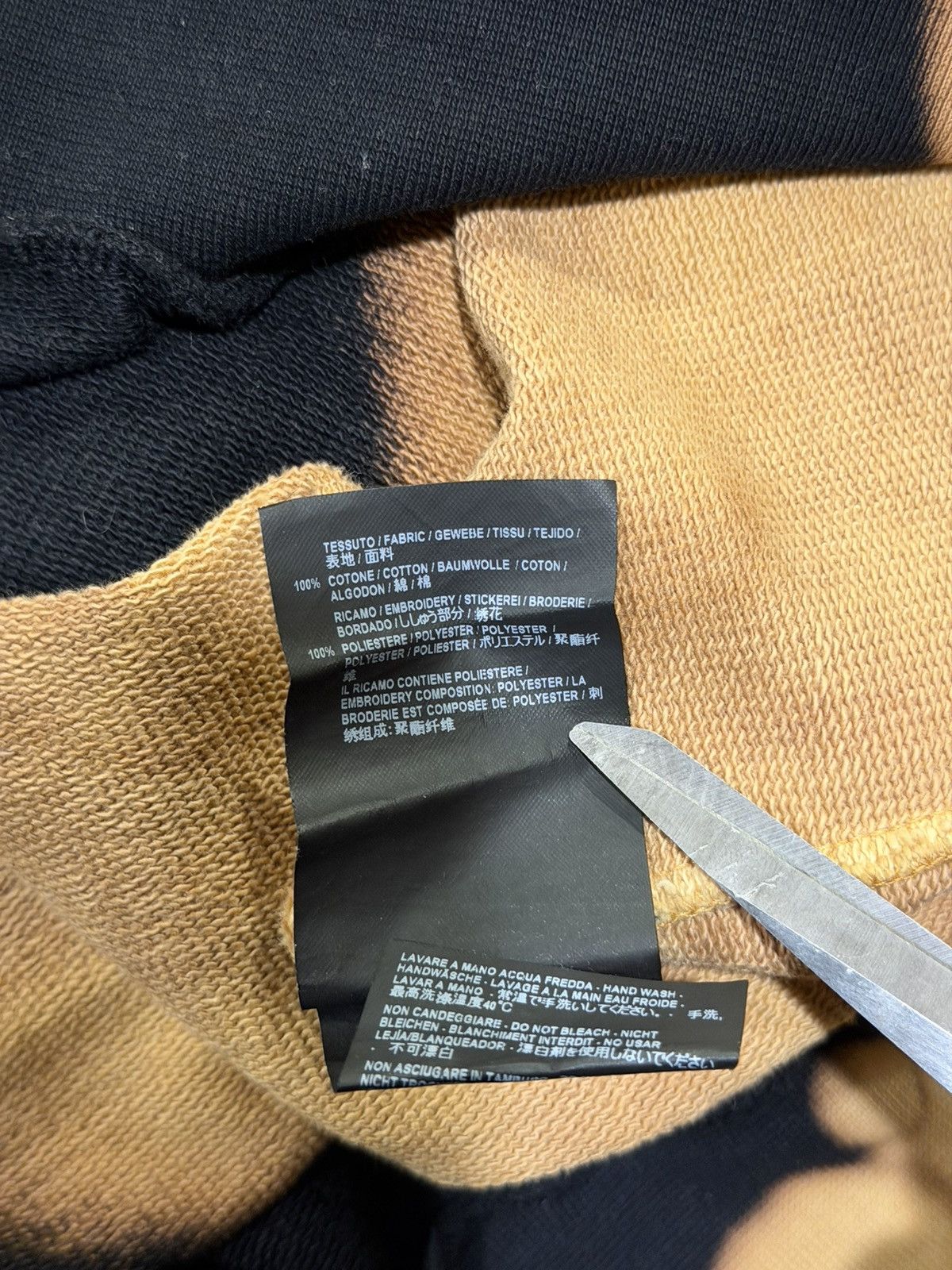 Balenciaga Balenciaga Homme City Bleached / Black Crewneck Sweatshirt Size US L / EU 52-54 / 3 - 15 Thumbnail