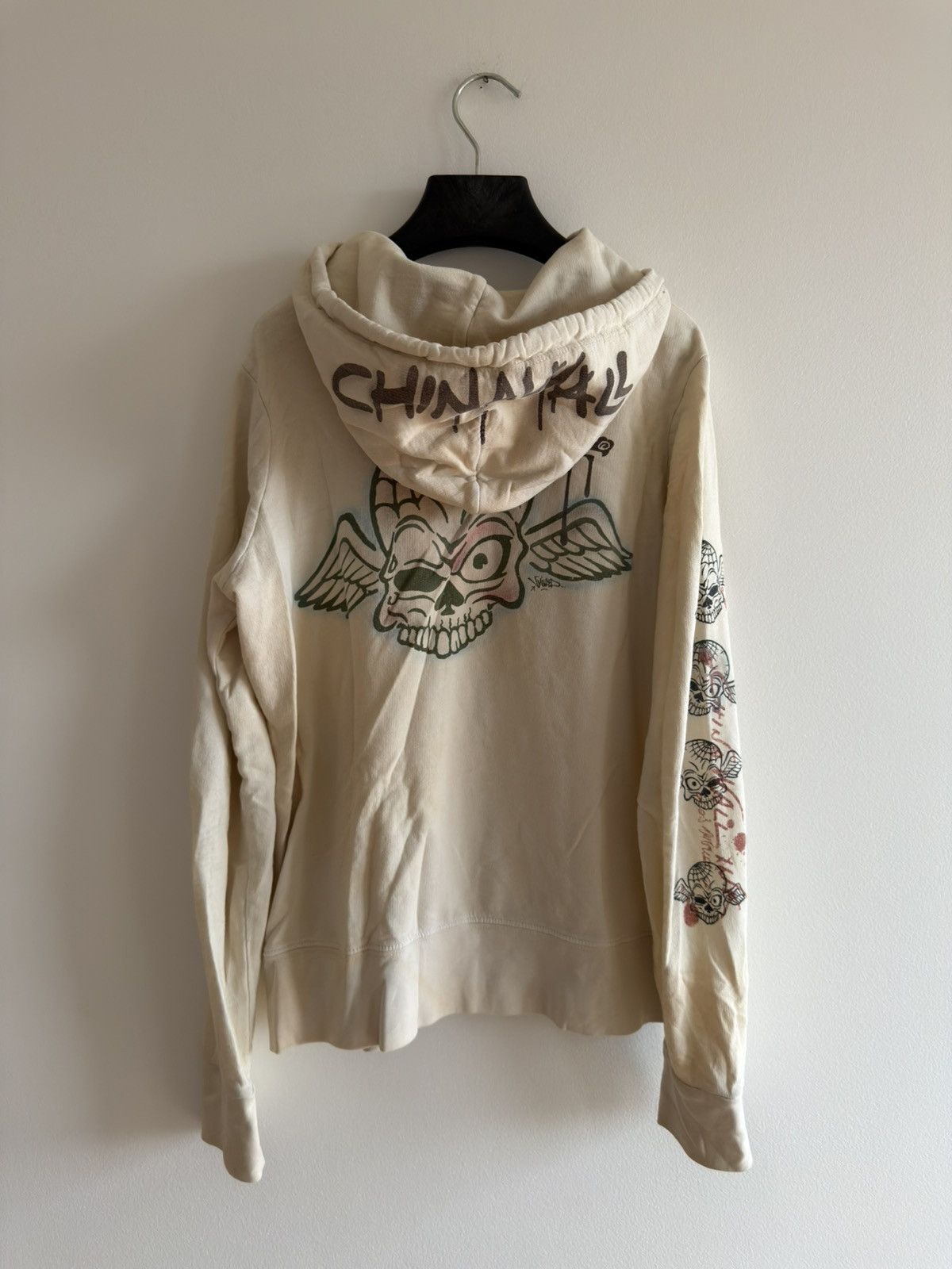 The Great China Wall *RARE* 90s VINTAGE THE GREAT CHINA WALL TGCW HOODIE INK LA Size L / US 10 / IT 46 - 5 Thumbnail