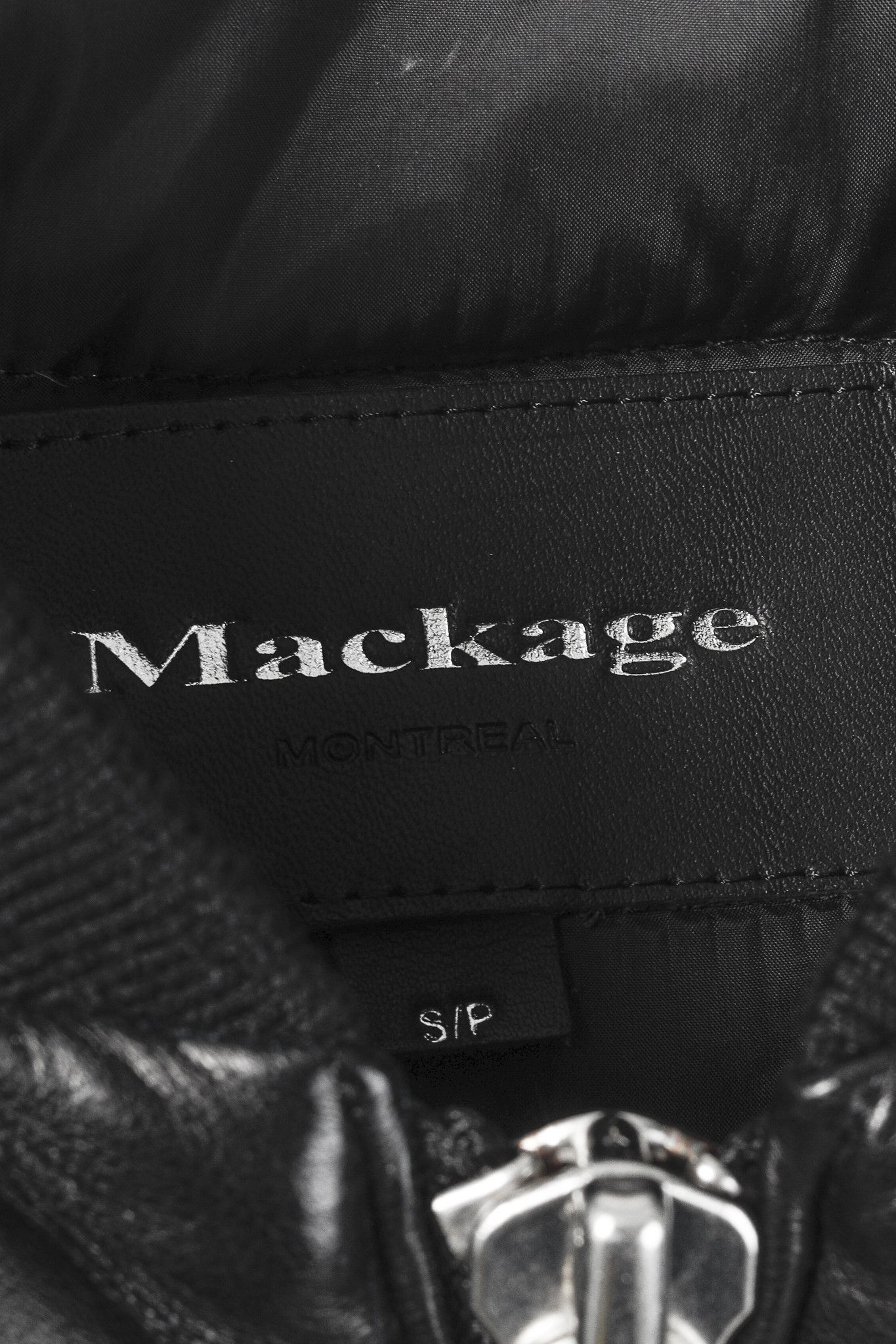 Mackage Mackage Black Leather Down-Filled Puffer Vest Size S / US 4 / IT 40 - 4 Thumbnail