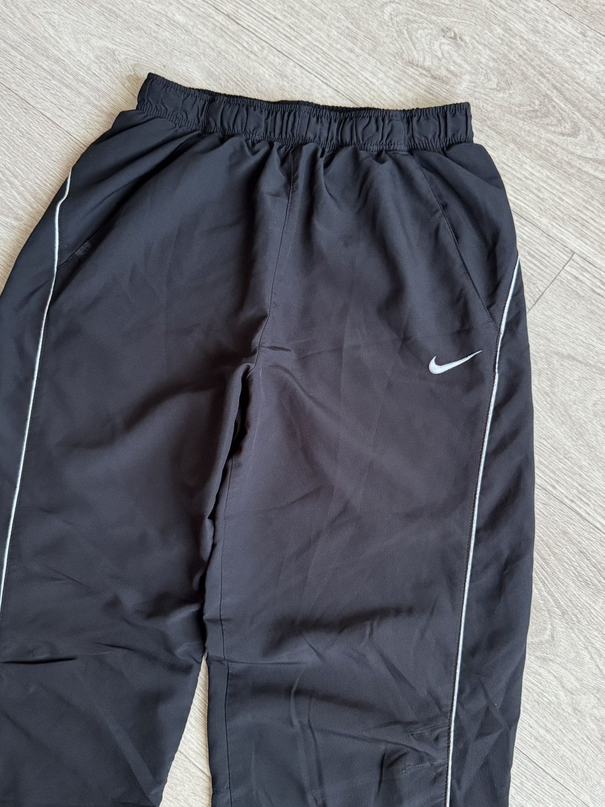 Nike 🔷Vintage Nike Drill Y2K Nylon Track Pants🔷 Size US 34 / EU 50 - 3 Thumbnail