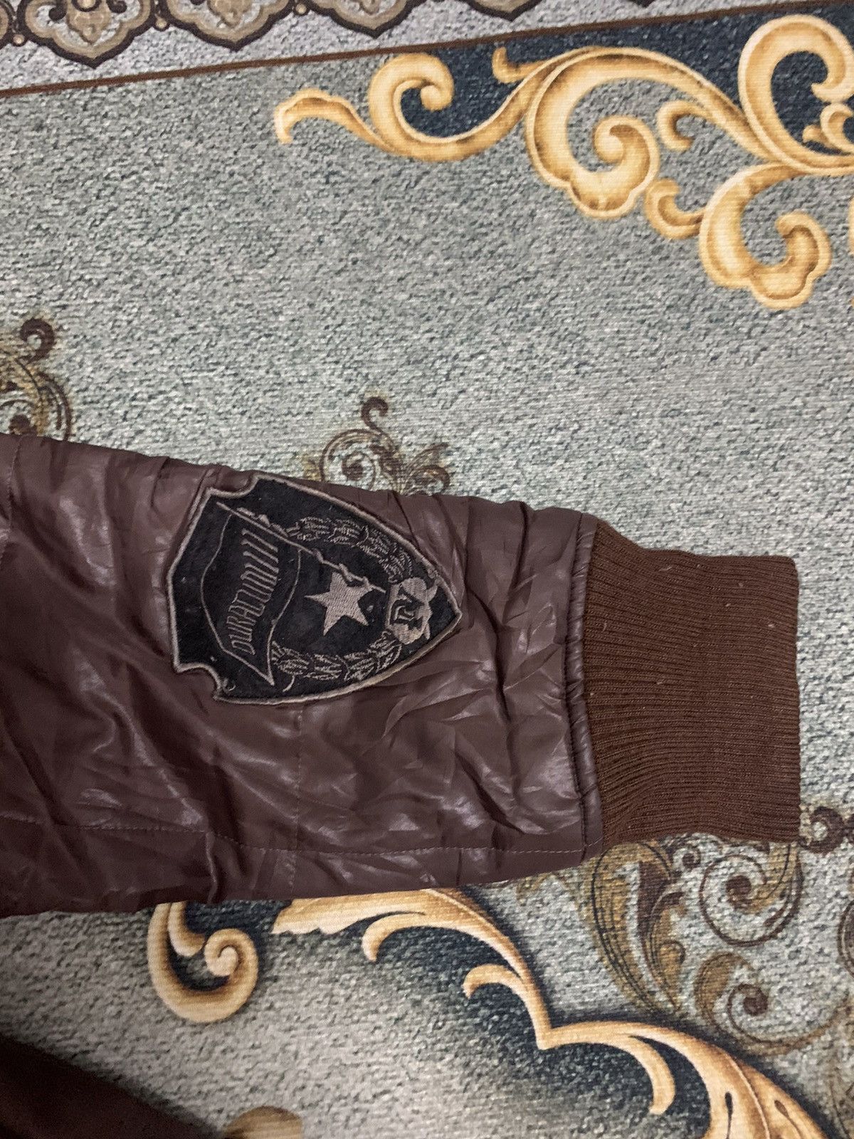 Japanese Brand Vintage DURALUMIN Skull Puffer Jacket Zipper Size US L / EU 52-54 / 3 - 6 Thumbnail