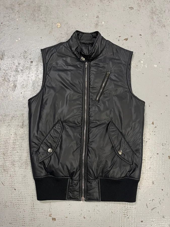 Dolce & Gabbana Dolce & Gabbana Black Nylon Puffer Vest Size US S / EU 44-46 / 1 - 1 Thumbnail