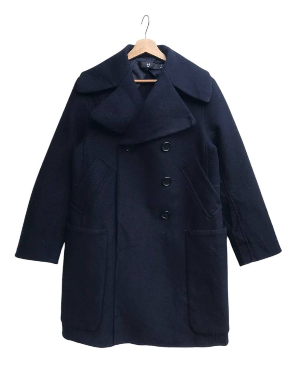 Jil Sander × Uniqlo +J Double Face Pea Coat Size M / US 6-8 / IT 42-44 - 2 Thumbnail