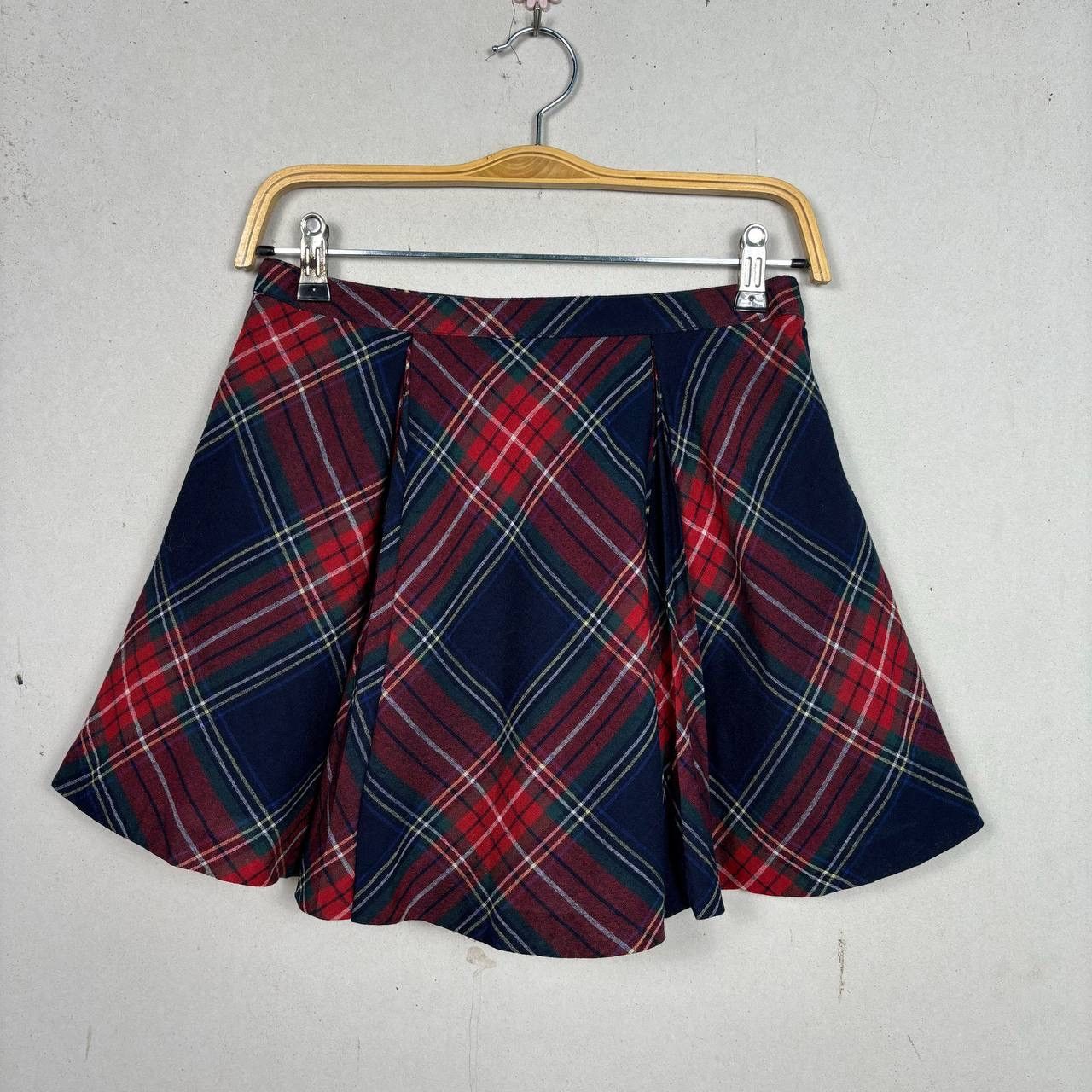 Burberry Burberry Blue Label Nova Check Pleated Mini Skirt Size 36 Size 28" / US 6 / IT 42 - 4 Thumbnail