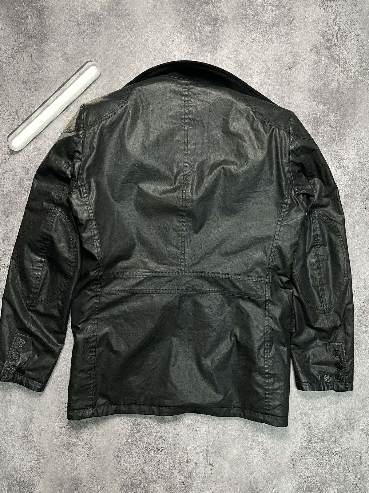 Belstaff BELSTAFF COAT Gold Label 3 Pocket Wool Like WAXED Jacket Size US L / EU 52-54 / 3 - 19 Thumbnail