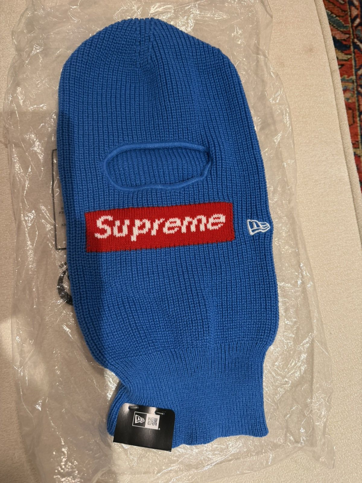 Supreme Balaclava Blue New with tag & bag