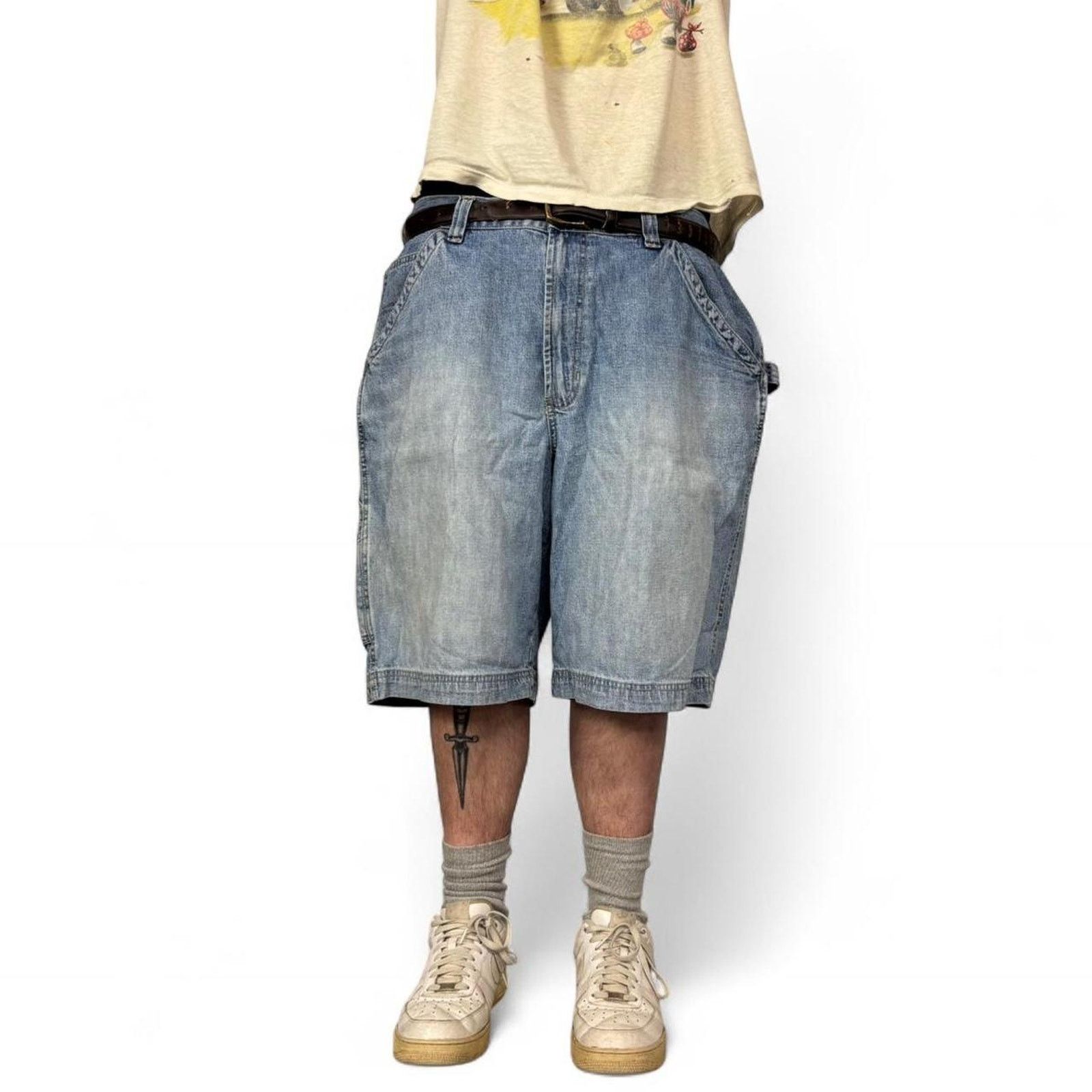 00's old gap navy Parker cityboy 短丈 y2k Old Navy × Vintage Vintage Y2K 2000s Old Navy Cream Blue Plaid