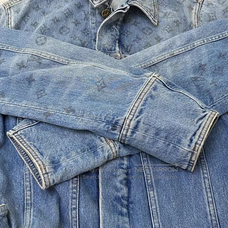 Louis Vuitton Louis Vuitton Full-print gradient presbyopic logo denim ja Size US S / EU 44-46 / 1 - 8 Thumbnail