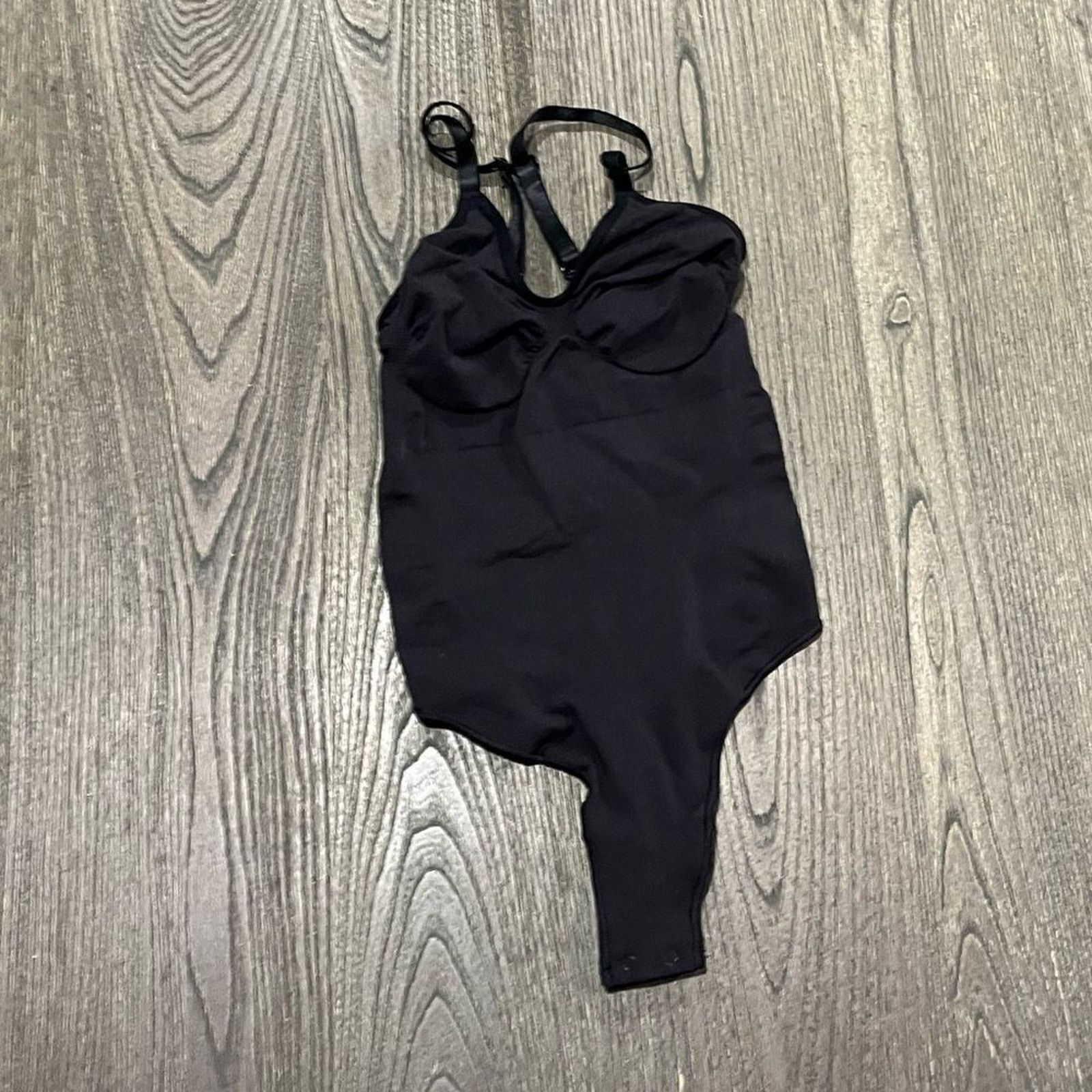 SKIMS NWOT Skims Seamless Sculpt Brief Bodysuit Onyx Black S/M Size ONE SIZE - 1 Thumbnail