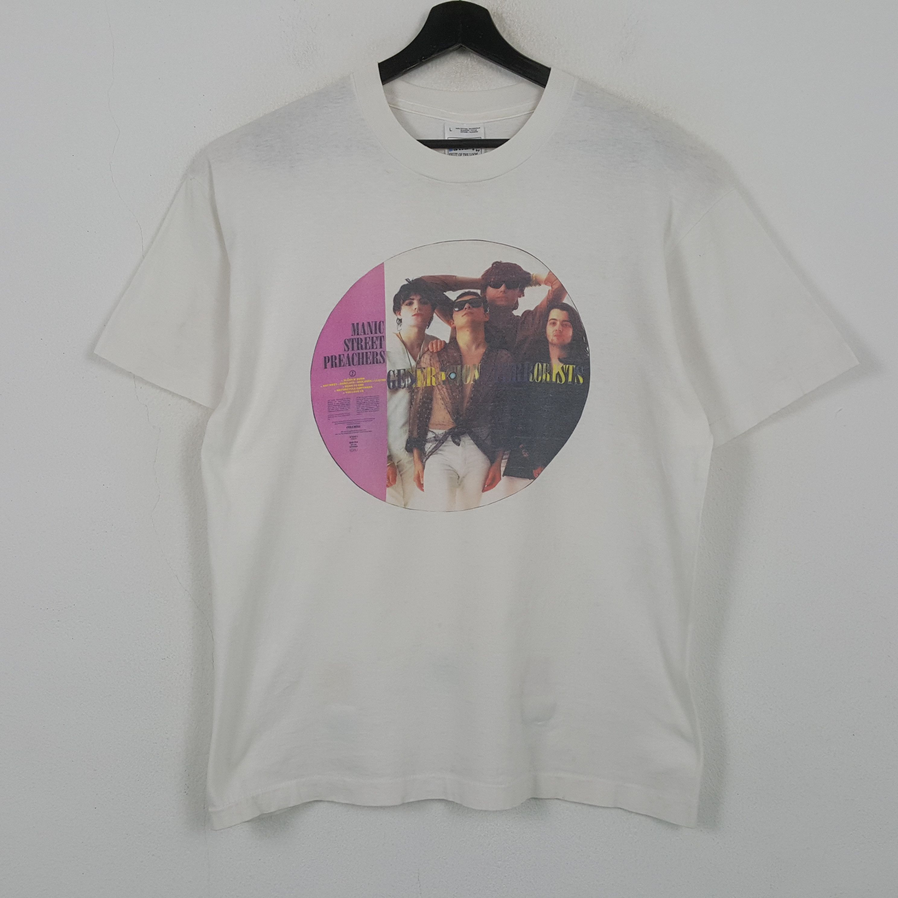 Band Tees Manic Street Preachers Phototees Style Vintage Tshirt 32 Size US L / EU 52-54 / 3 - 1 Thumbnail