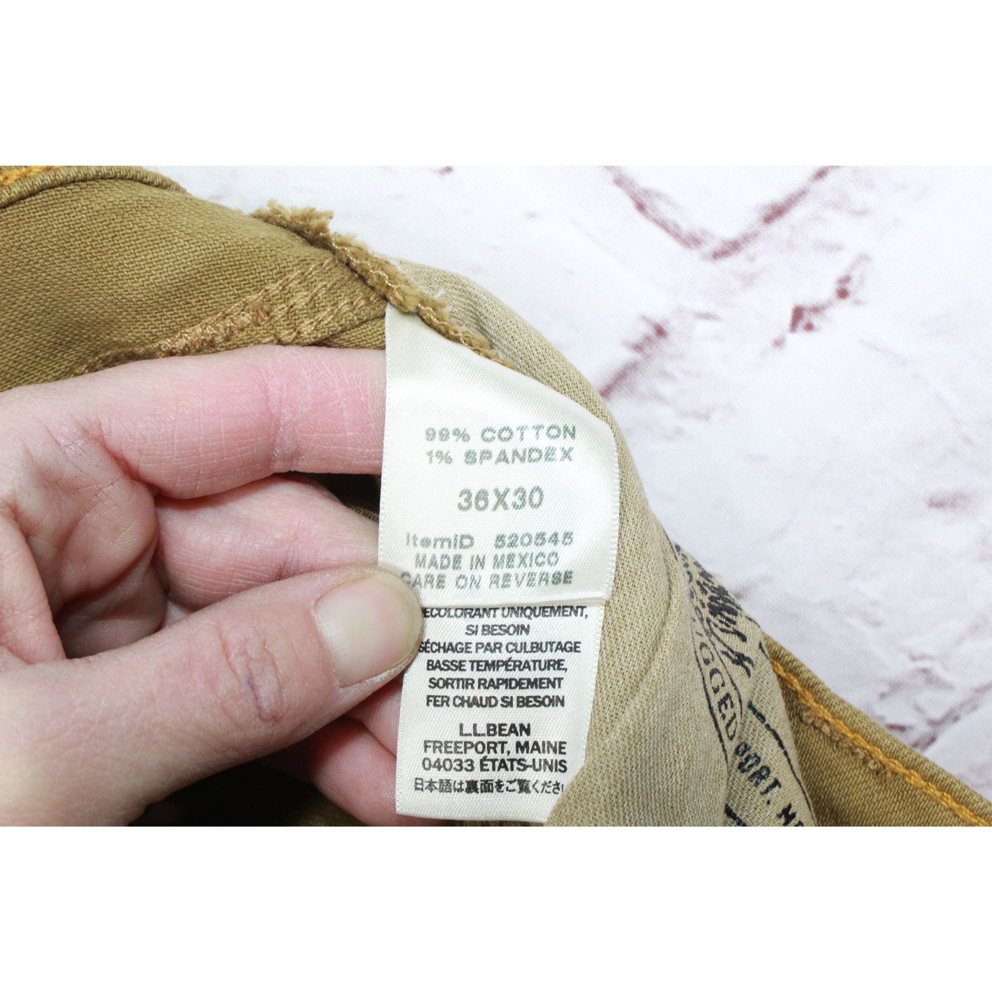 L.L. Bean LL Bean Vintage 1912 Marshwood Standard Fit Straight Jeans Size US 35 - 7 Thumbnail