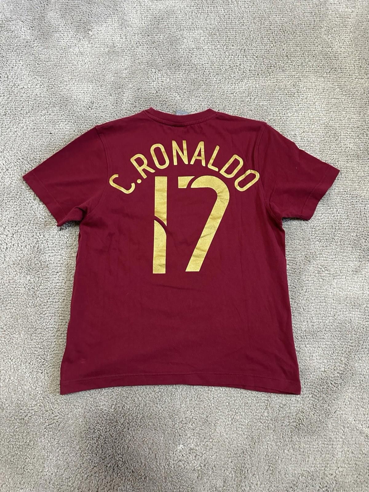 Nike Vintage Nike Ronaldo Portugal Shirt Football Jersey National Size US M / EU 48-50 / 2 - 7 Thumbnail
