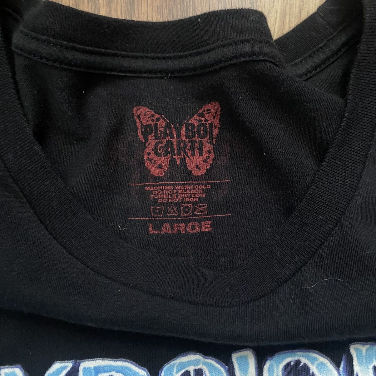 Playboi Carti playboi carti 2017 concert tour tee Size US L / EU 52-54 / 3 - 2 Thumbnail