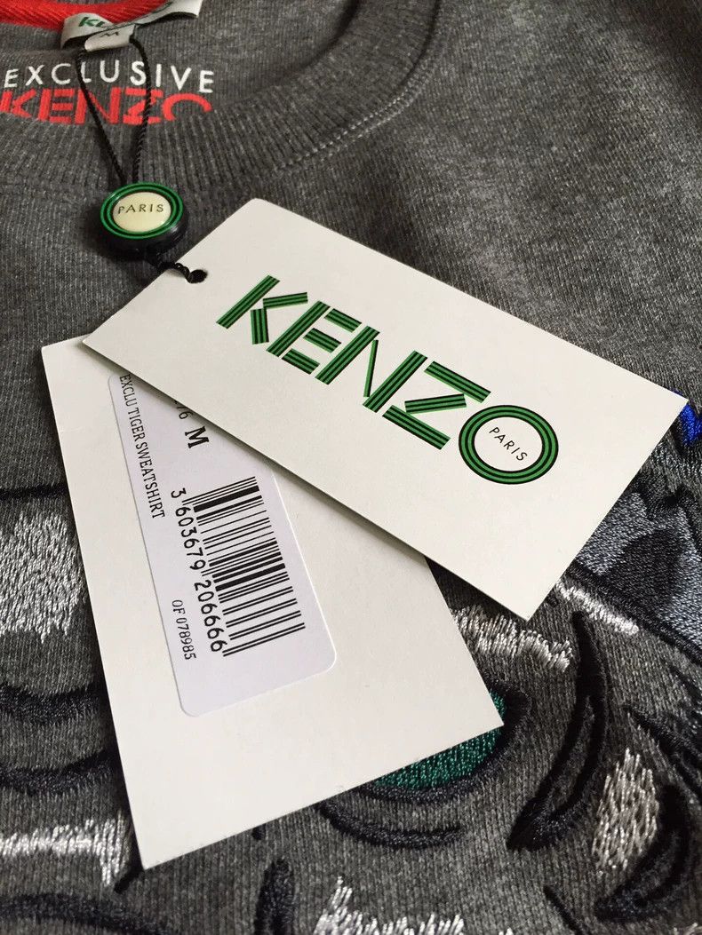 Kenzo KENZO Tiger hoodie Size US M / EU 48-50 / 2 - 6 Thumbnail