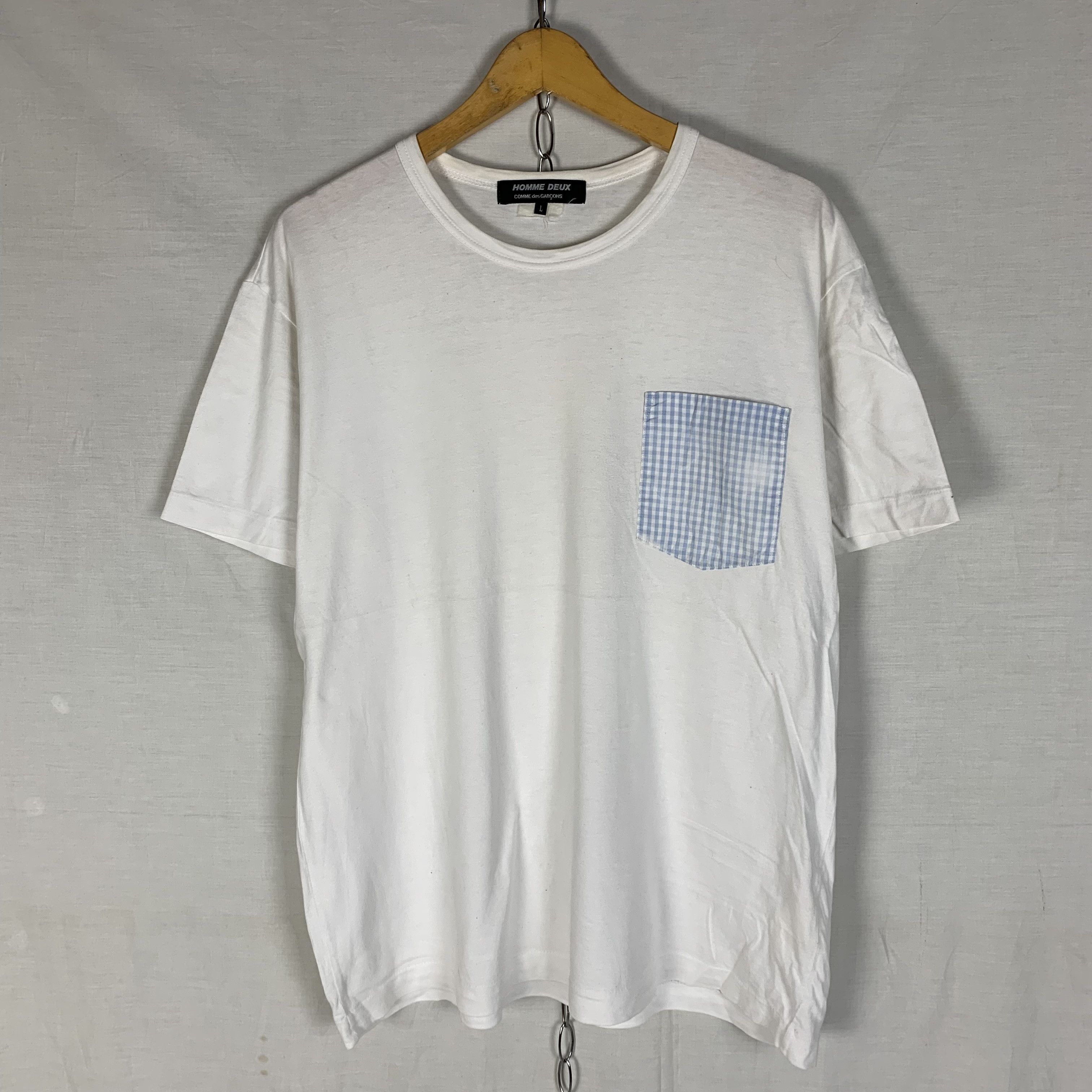 Comme des Garcons Comme Des Garcons Homme Deux Pocket Tshirt CDG Size US L / EU 52-54 / 3 - 1 Thumbnail