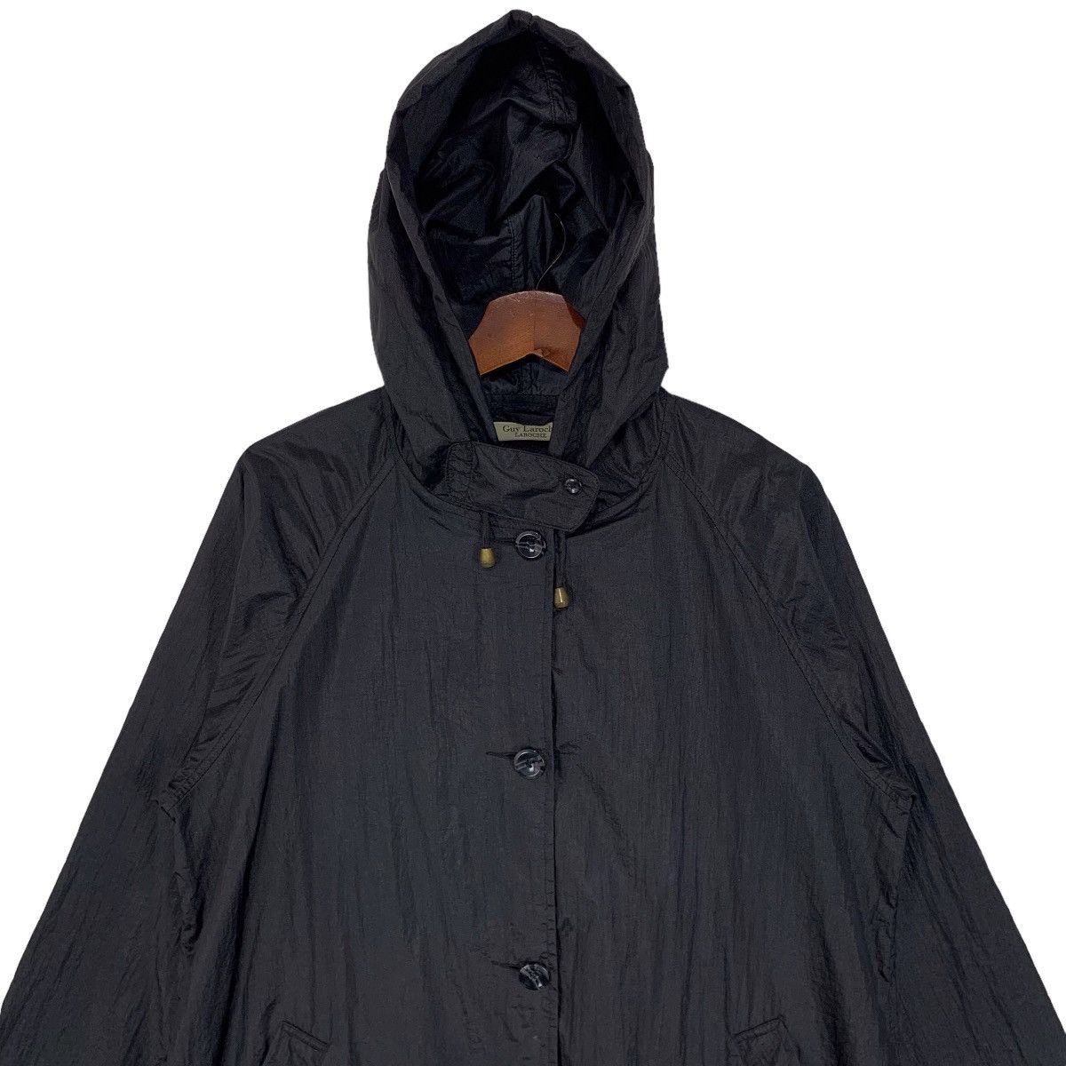 Guy Laroche × Vintage Vintage Guy Laroche Long Windbreaker Coat Jacket Size US M / EU 48-50 / 2 - 2 Thumbnail