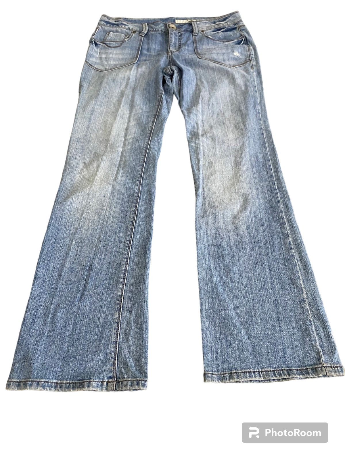 image of Flare Jeans Dkny Ludlow Boot Cut in Blue, Men's (Size 33)