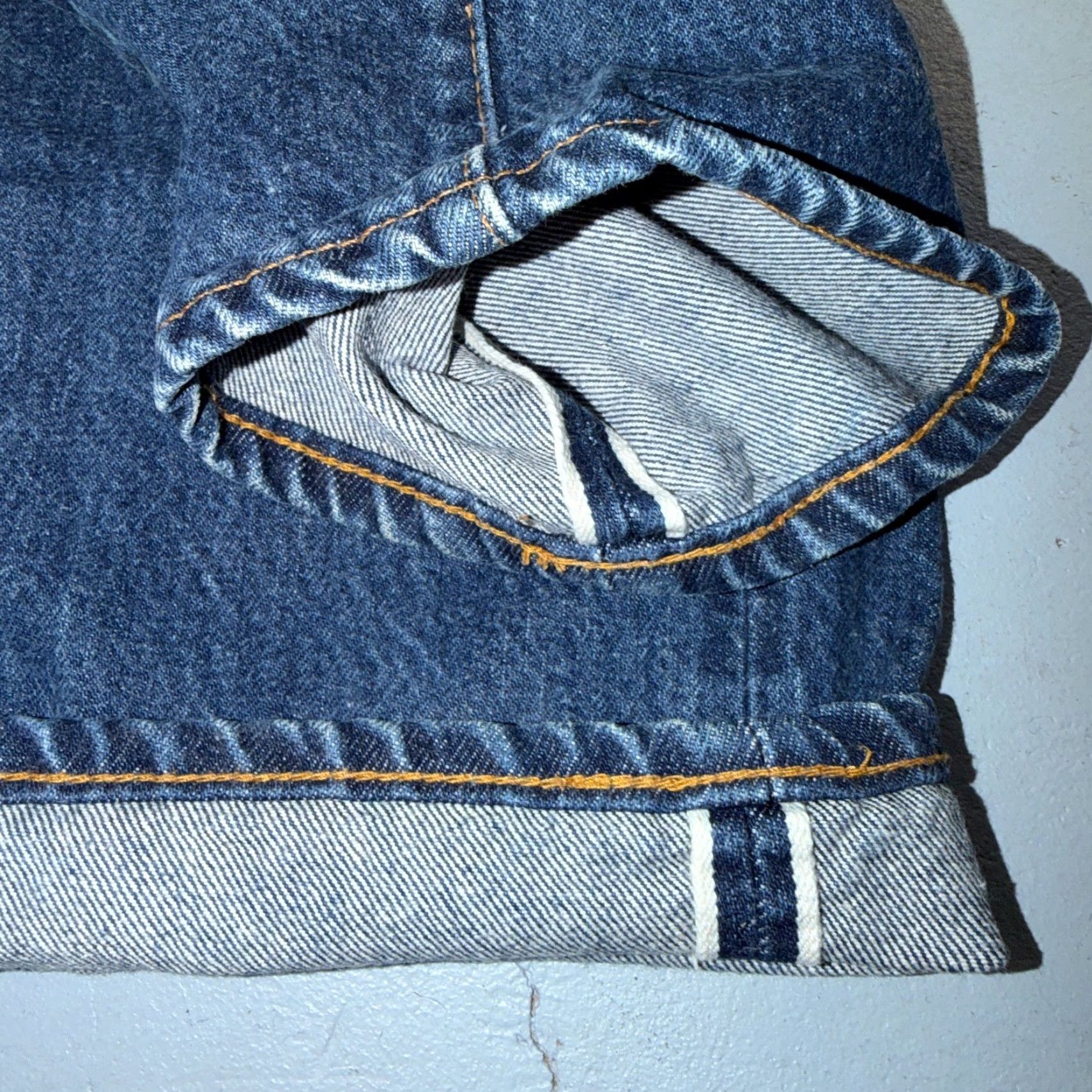 Levi's VINTAGE Levi's 501 Jeans Levis 501 Vintage 80s Redline Selvedge USA XX Dark Wash 27x32 24x28 Men Blue 5-Pocket Denim Distressed Classic Size US 27 - 4 Thumbnail