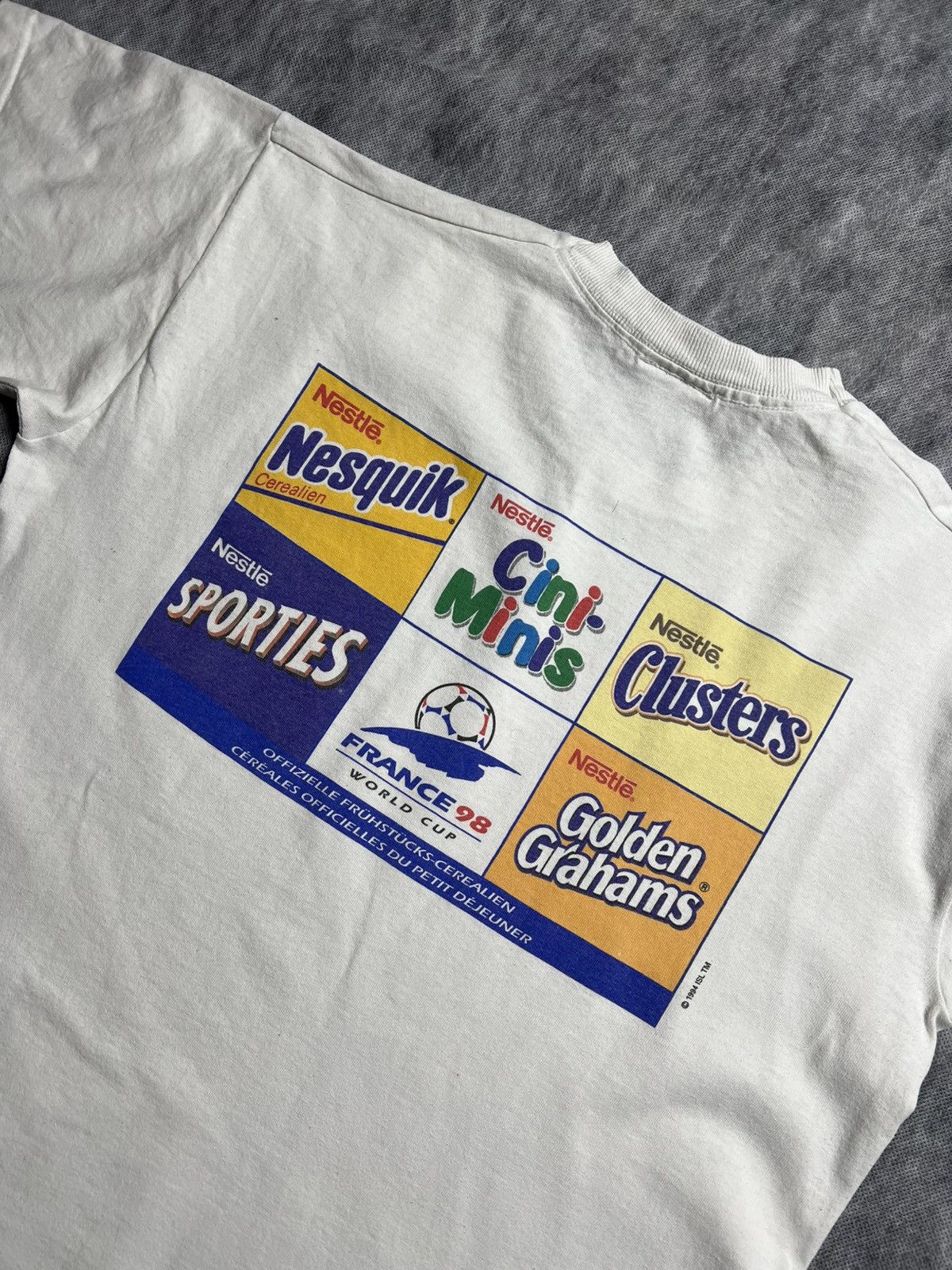 Vintage 1994 France 98 World Cup Vintage T-shirt Size US L / EU 52-54 / 3 - 2 Thumbnail