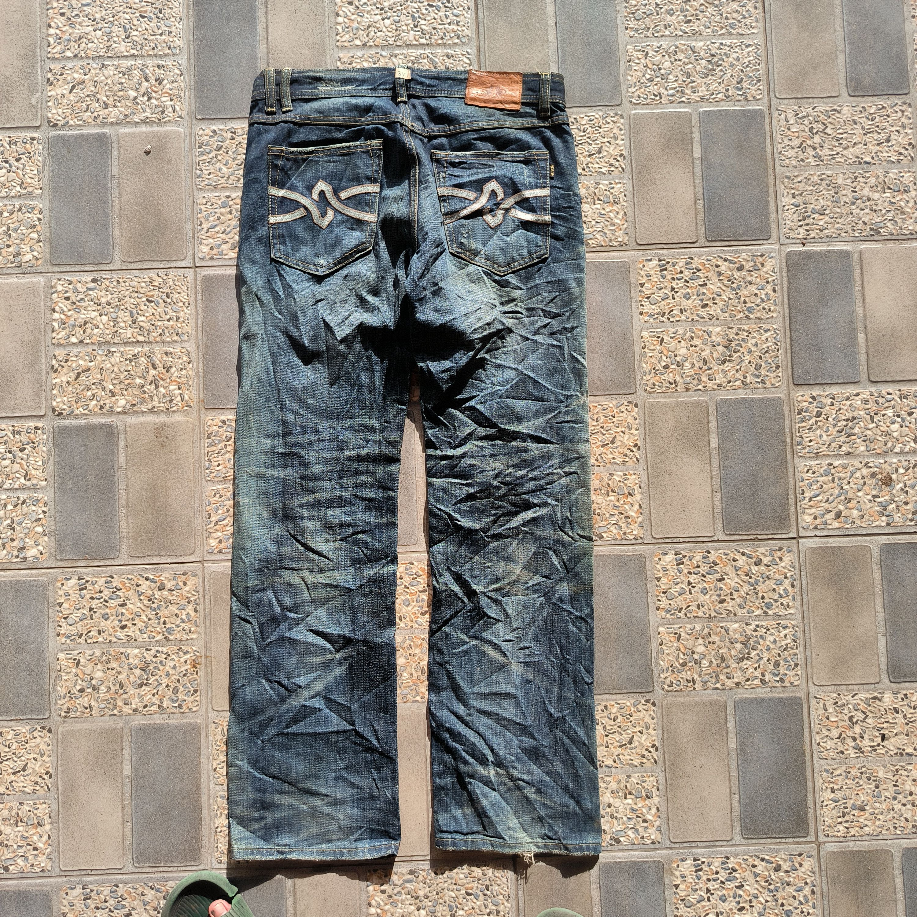 Japanese Brand Vintage AVH Japan Denim Jeans Size US 32 / EU 48 - 6 Thumbnail