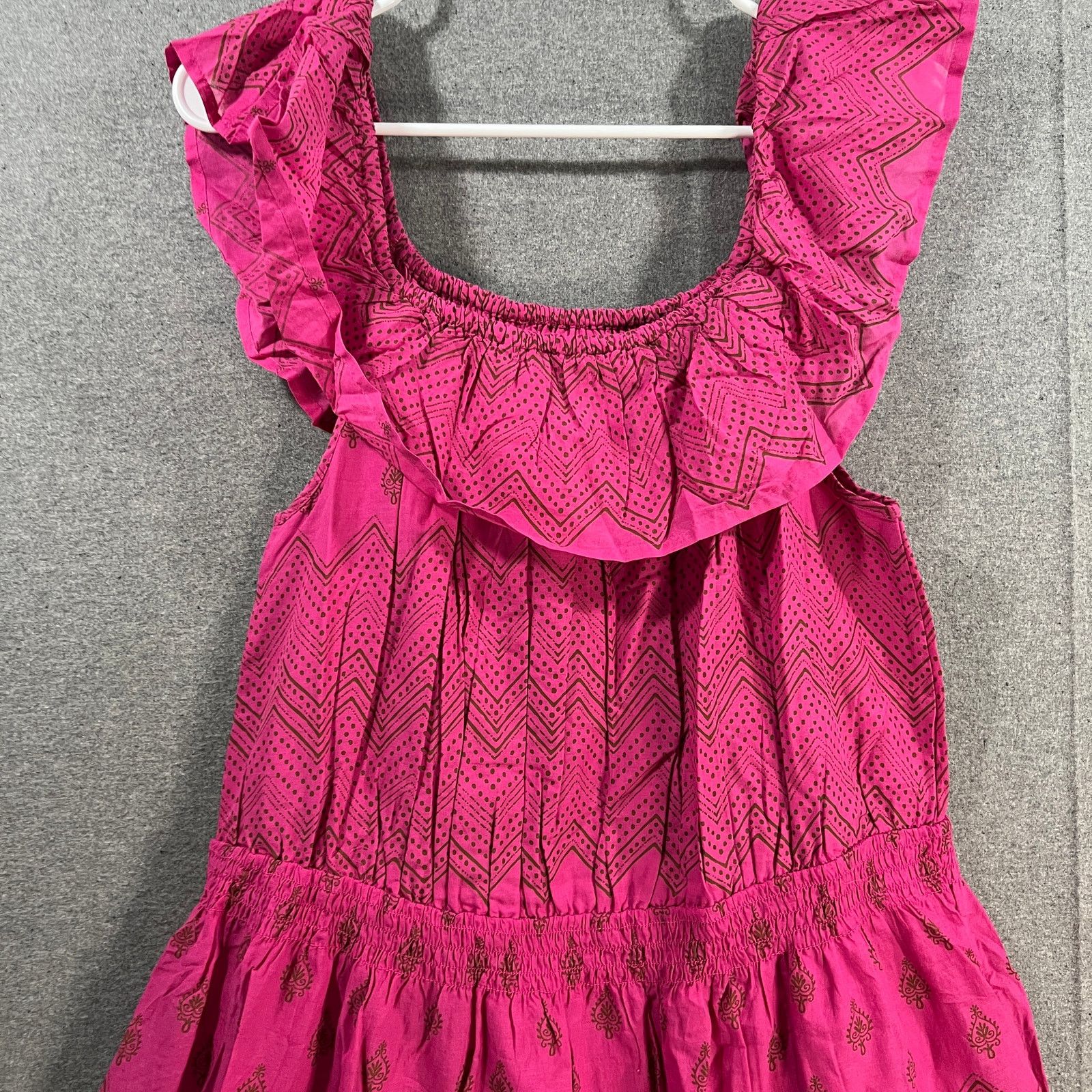 Other Destination 365 Regular Printed Off-the-Shoulder Dress Hot Size M / US 6-8 / IT 42-44 - 4 Thumbnail