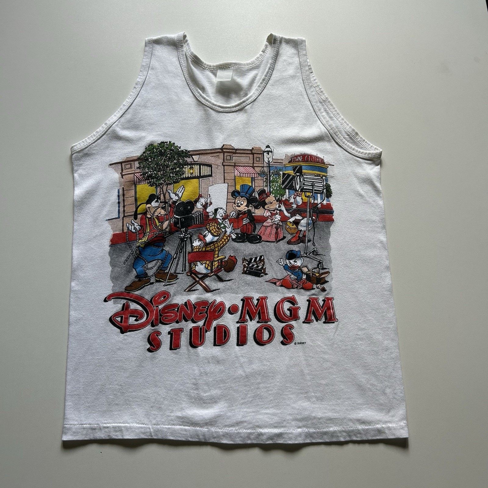 Disney Vintage 90s Disney MGM Studios Tank Top Shirt Medium Mickey Size US M / EU 48-50 / 2 - 1 Thumbnail