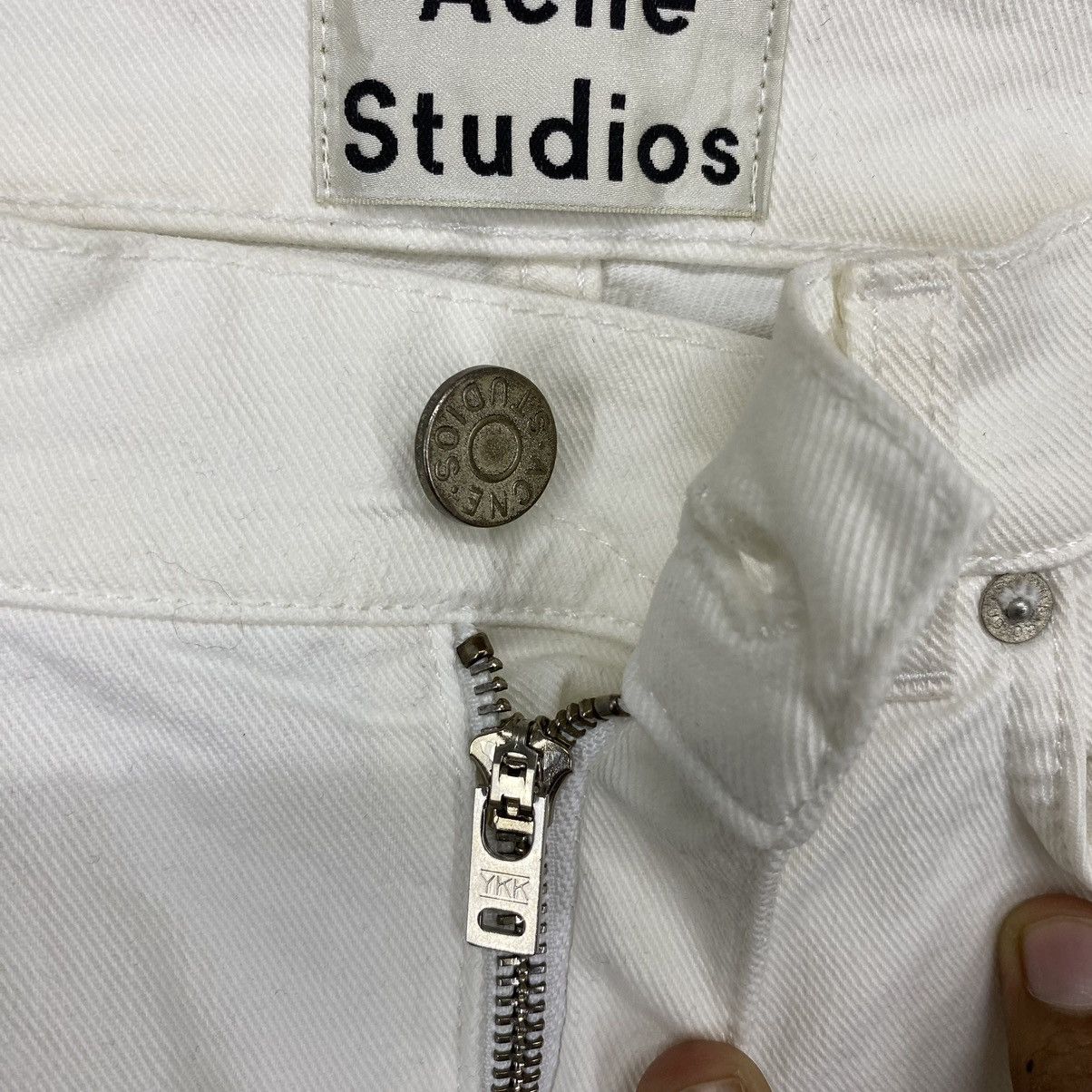 Acne Studios 🔥RARE🔥 ACNE STUDIOS WHITE DENIM JEANS Size US 28 / EU 44 - 1 Thumbnail