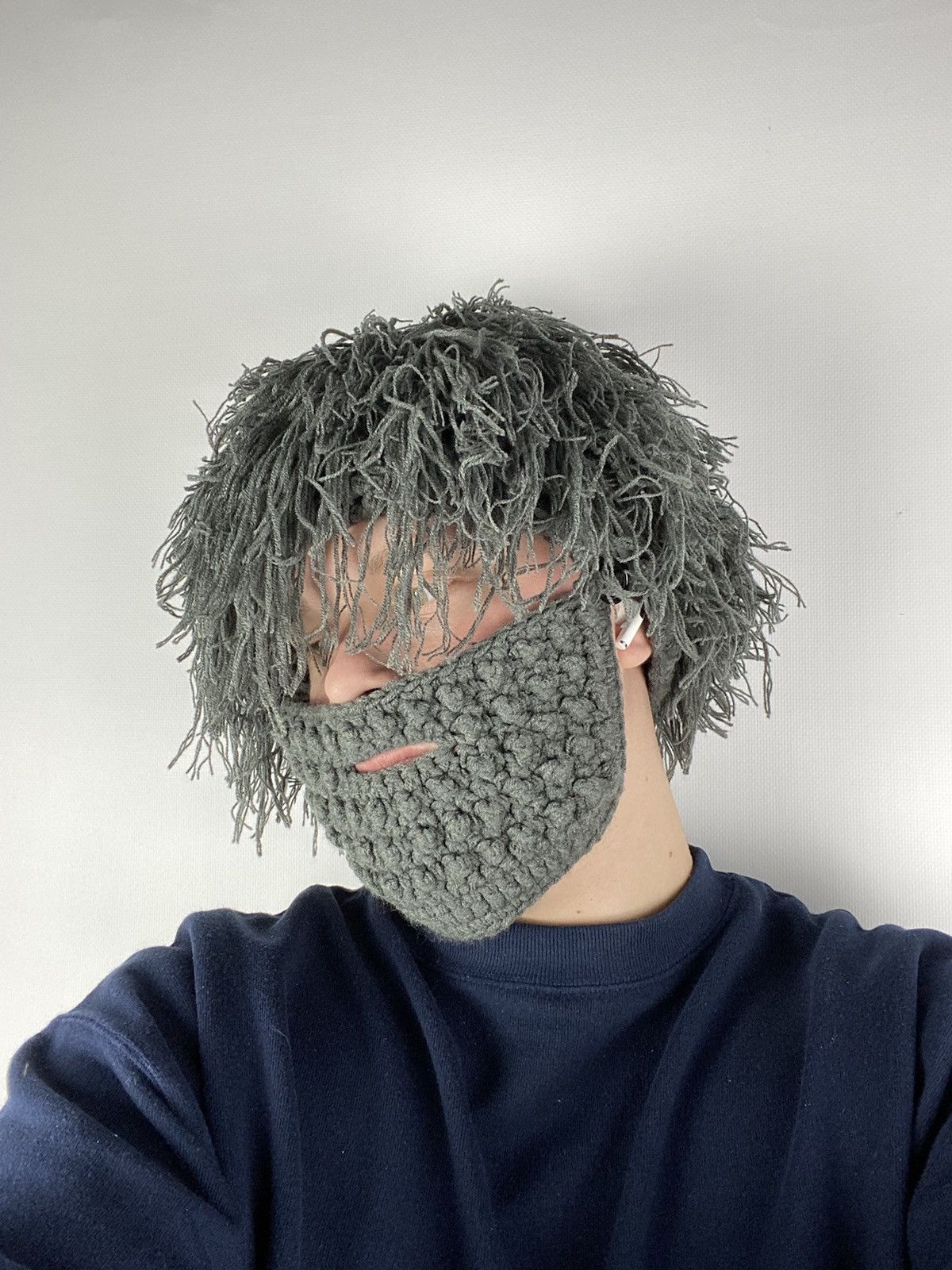 Japanese Brand Vintage 90s Japanese Brand Style Knit Beanie Hat Size ONE SIZE - 1 Thumbnail