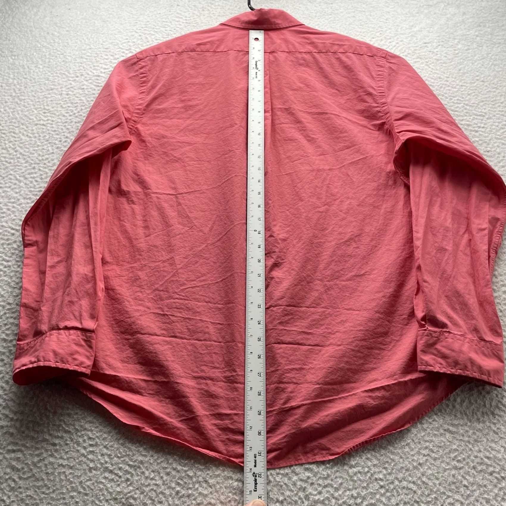 Ralph Lauren Ralph Lauren Shirt Mens Large L Red Lightweight Button Up Long Sleeve Preppy Size US L / EU 52-54 / 3 - 7 Thumbnail
