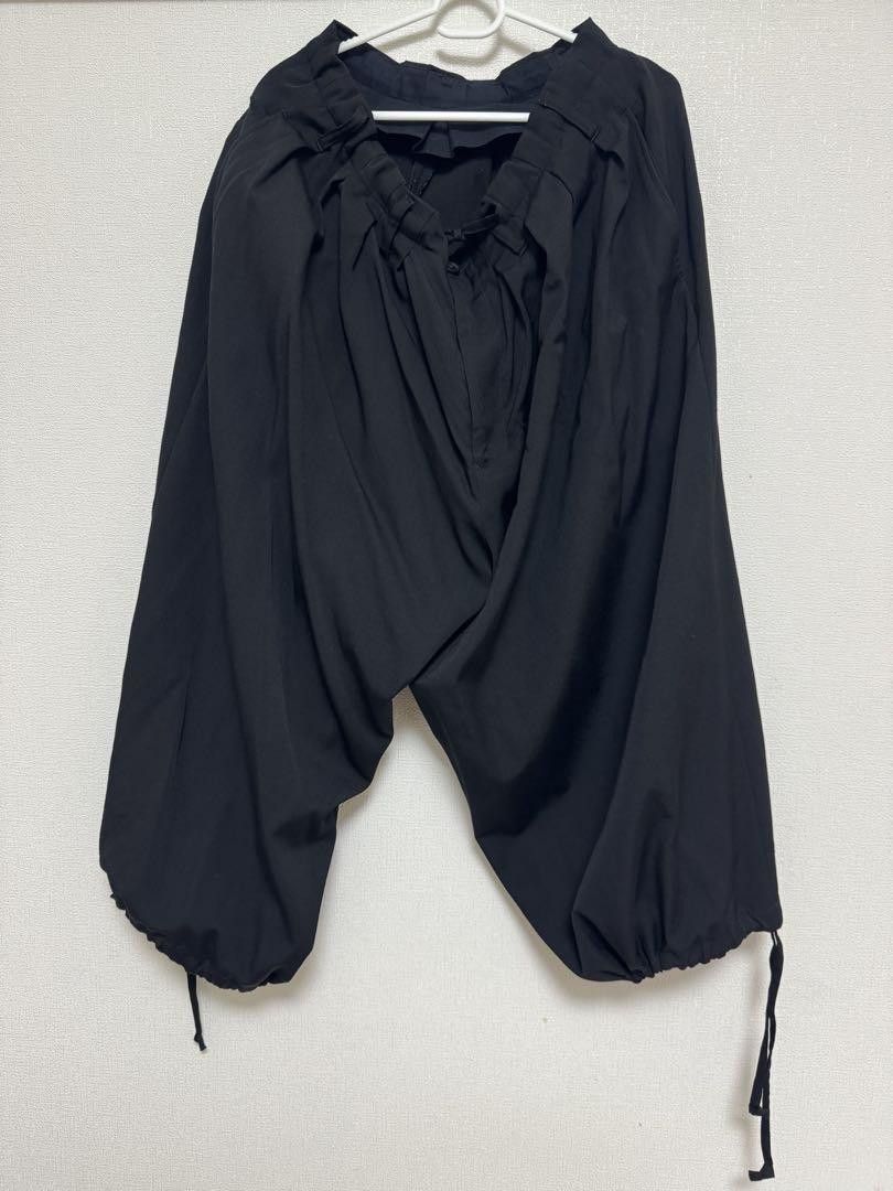 yohji yamamoto pour homme/gabardine 19ss balloon pants
