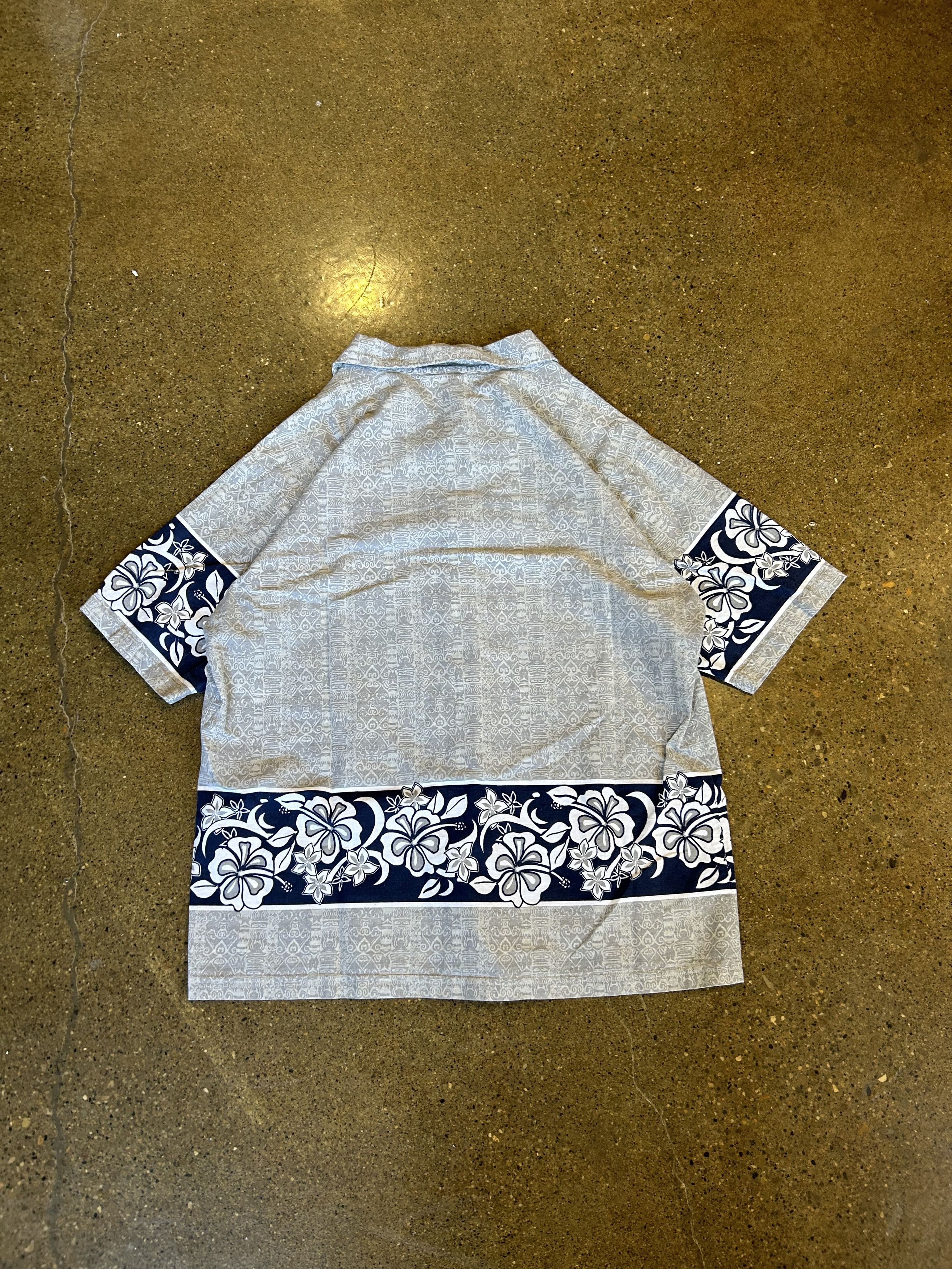 Vintage Y2K Street Culture Hawaiian Short Sleeve Button Up Shirt L Size US L / EU 52-54 / 3 - 2 Thumbnail