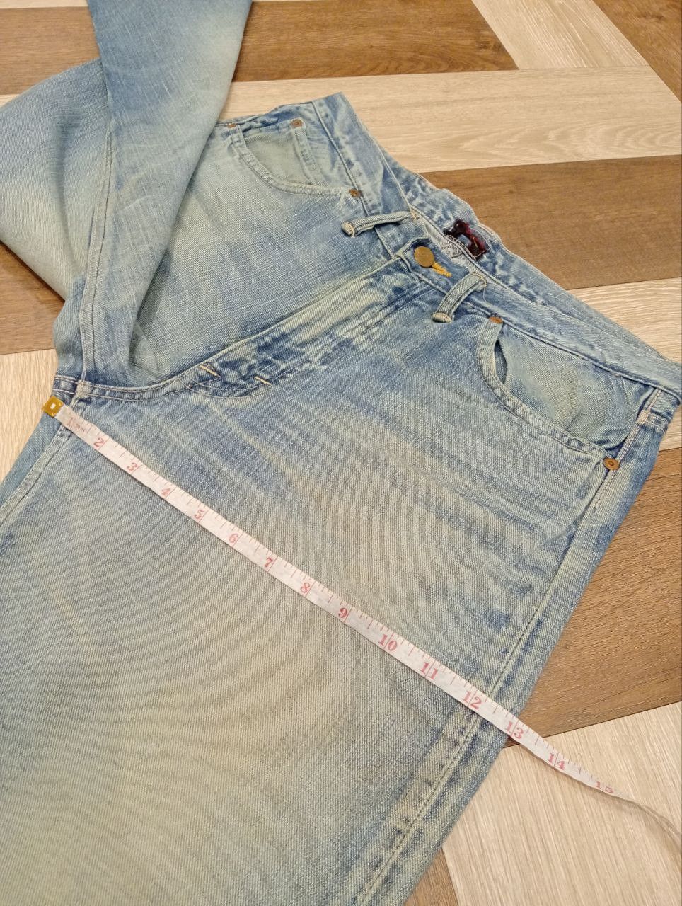 Lee RARE VINTAGE LEE RIDER ZIPPER GRIPPER SELVEDGE JEANS Size US 33 - 20 Thumbnail