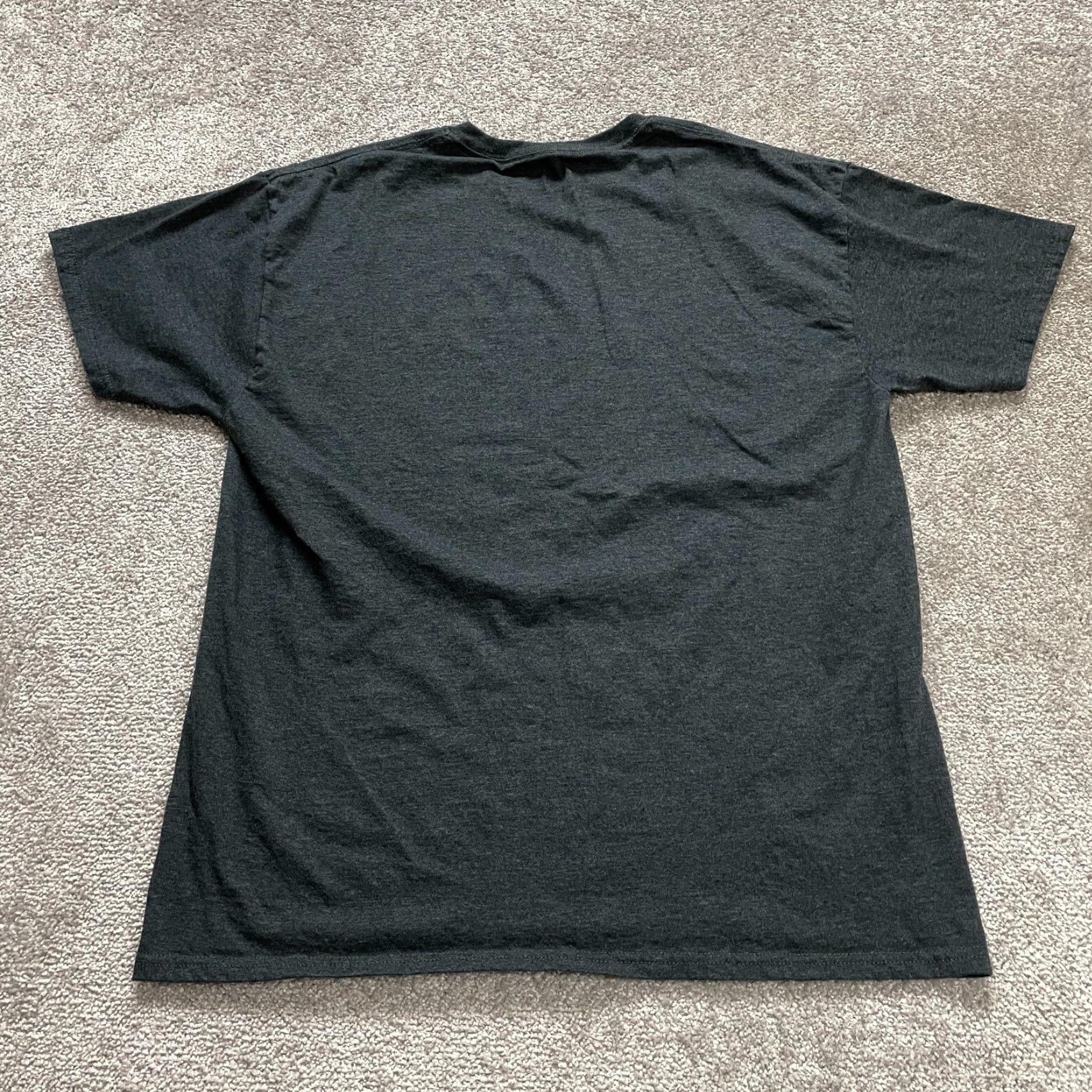 Athletic Works Athletic Works T-Shirt Shirt Unisex Adult L Gray Birthday Graphic Print Crew Neck Short Sleeve Regular Fit AI Size L / US 10 / IT 46 - 2 Thumbnail