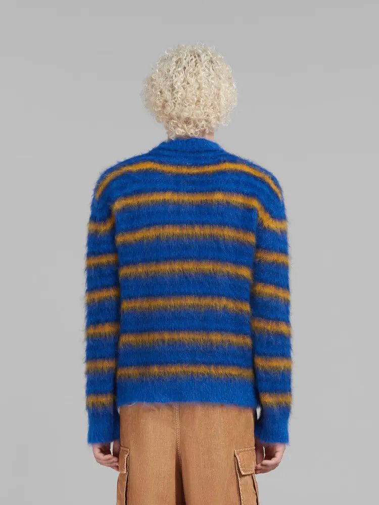 Marni o1w1db11025 Mohair Sweater in Blue Size US S / EU 44-46 / 1 - 3 Thumbnail