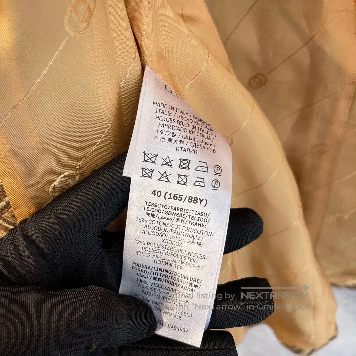 Gucci Gucci Brown G. Size US XXS / EU 40 - 6 Thumbnail