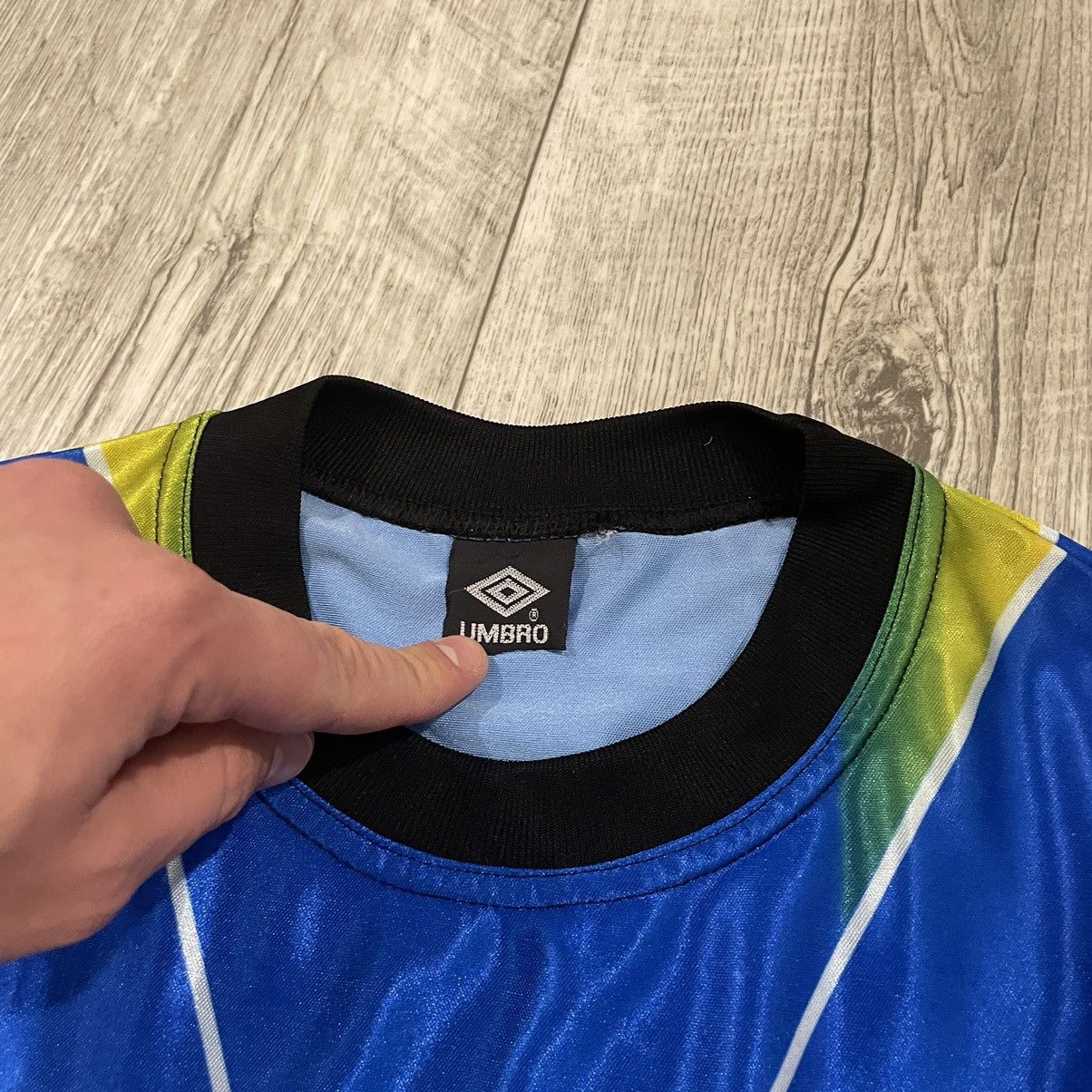 Umbro × Vintage Umbro Template Goalkeeper Soccer Football Shirt Jersey Size US S / EU 44-46 / 1 - 6 Thumbnail