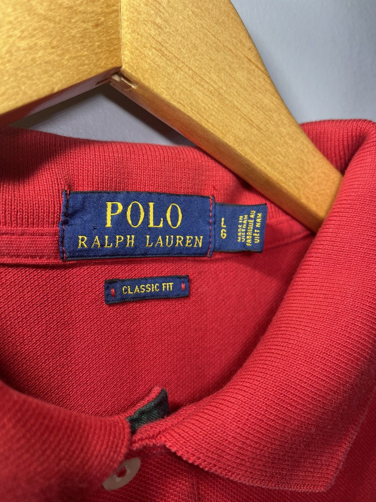 Polo Ralph Lauren Polo Ralph Lauren Shirt Sz L Crest Cookie Patch Classic Fit Size US L / EU 52-54 / 3 - 4 Thumbnail