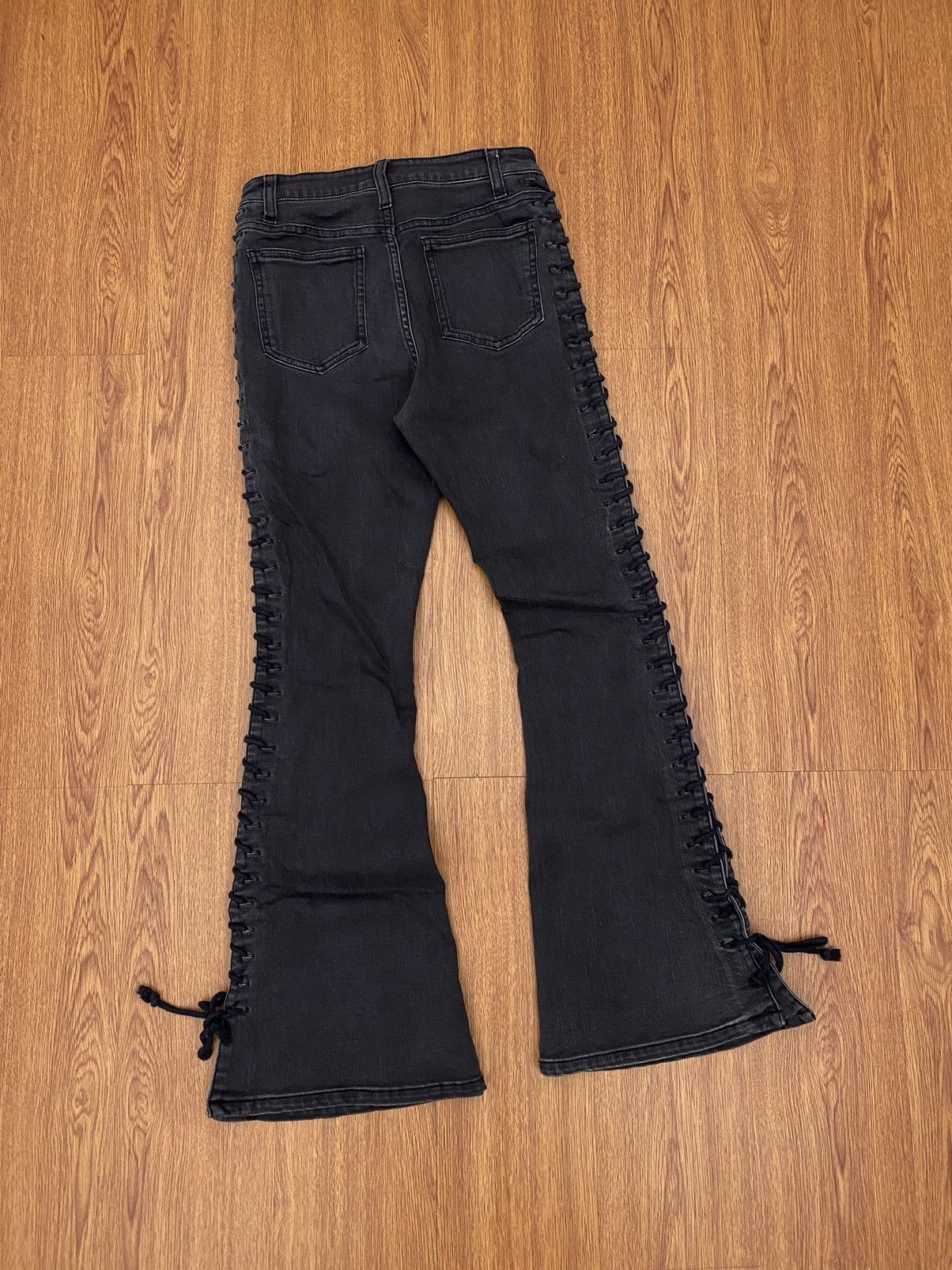 If Six Was Nine × Japanese Brand × Le Grande Bleu (L.G.B.) Jouetie flare rope pants (Unisex) Size 28" / US 6 / IT 42 - 2 Thumbnail