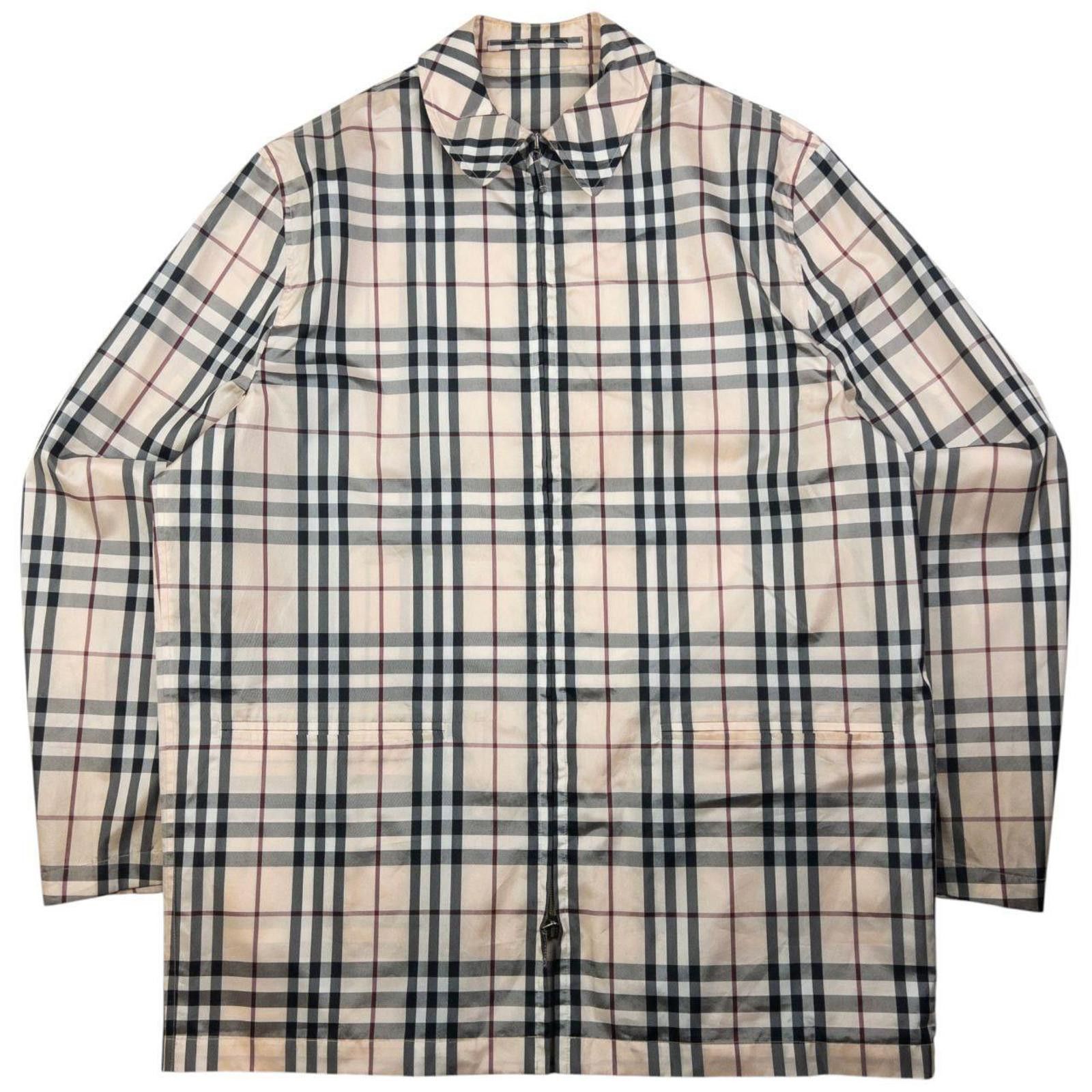 Burberry Vintage Burberry Nova Check Packable Jacket Size XL Size US XL / EU 56 / 4 - 1 Thumbnail