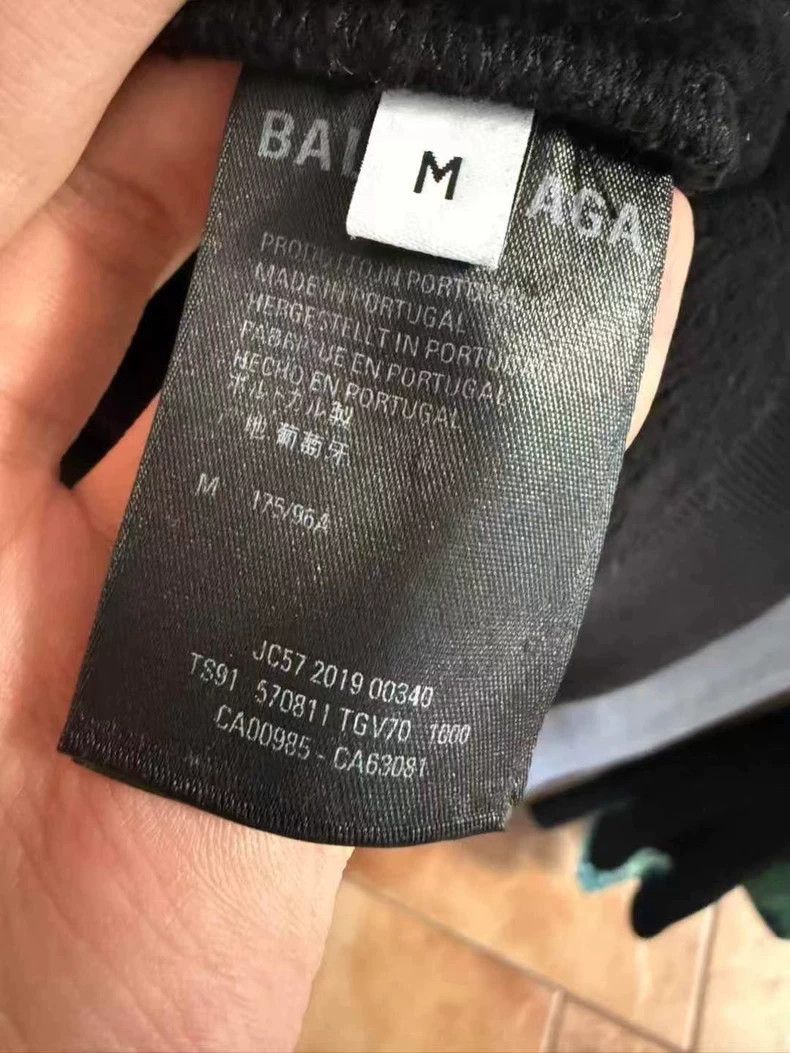 Balenciaga Balenciaga Flash pink crown sweater black Size US M / EU 48-50 / 2 - 4 Thumbnail