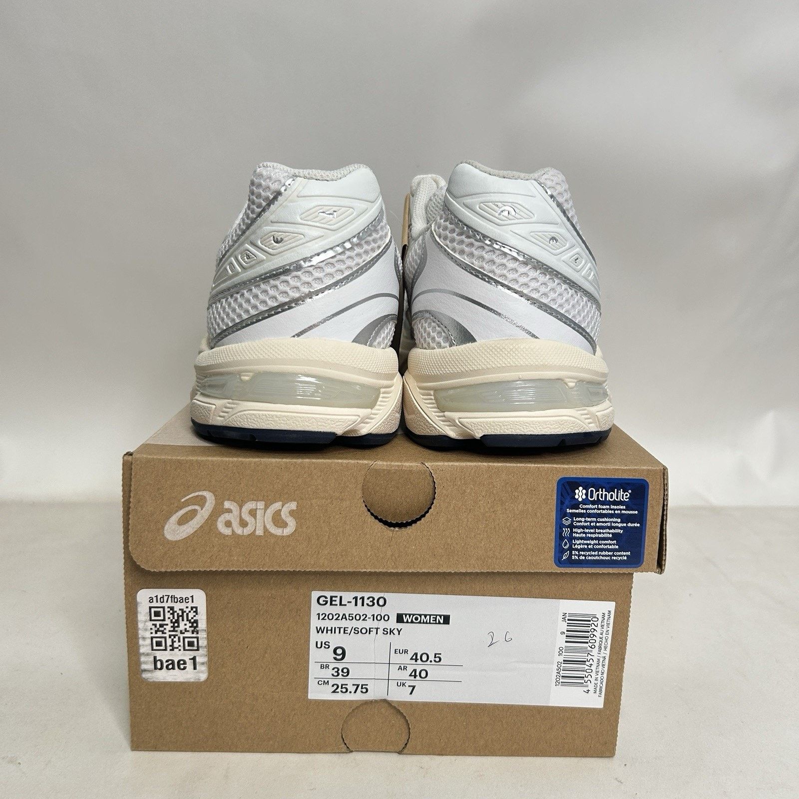 Asics ASICS WMNS Gel-1130 “White Soft Sky” Size US 9 / IT 39 - 4 Thumbnail