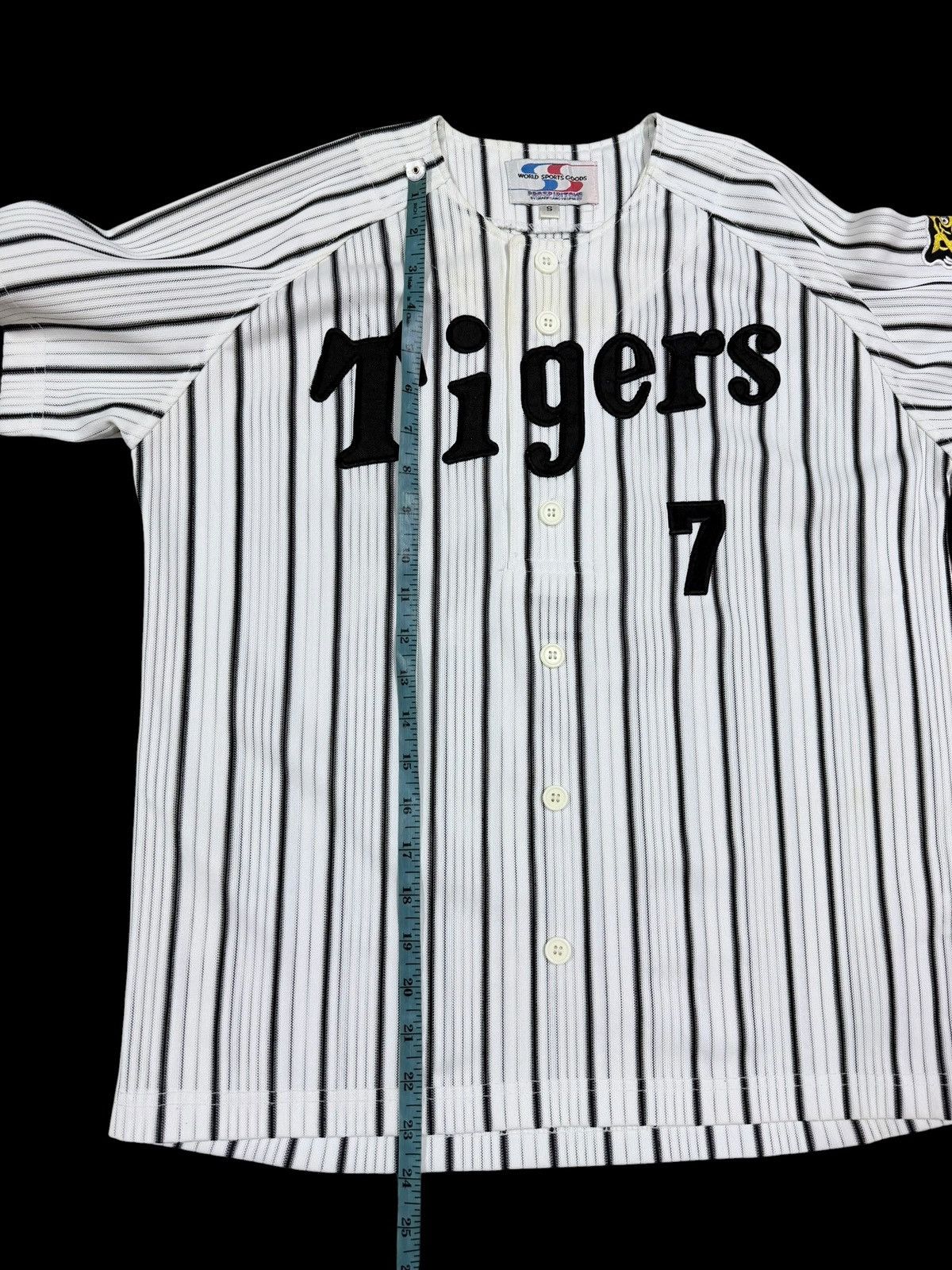 Japanese Brand Vtg🔥90’s Hashin Tigers Baseball Jersey #7 IMAOKA Size US S / EU 44-46 / 1 - 12 Thumbnail