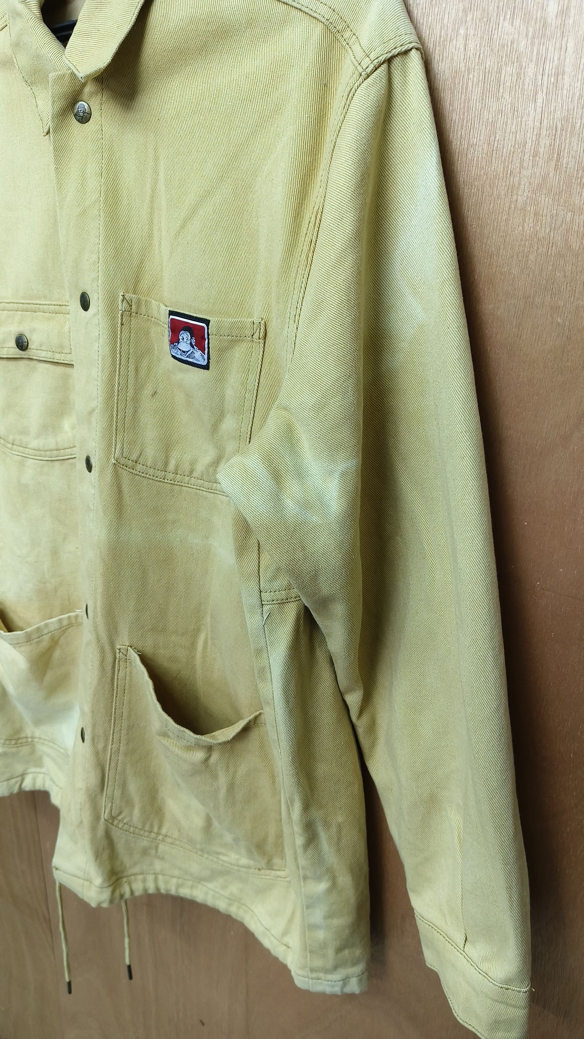 Ben Davis VINTAGE BEN DAVIS WORKERS JACKET FADED COLOUR Size US XL / EU 56 / 4 - 7 Thumbnail