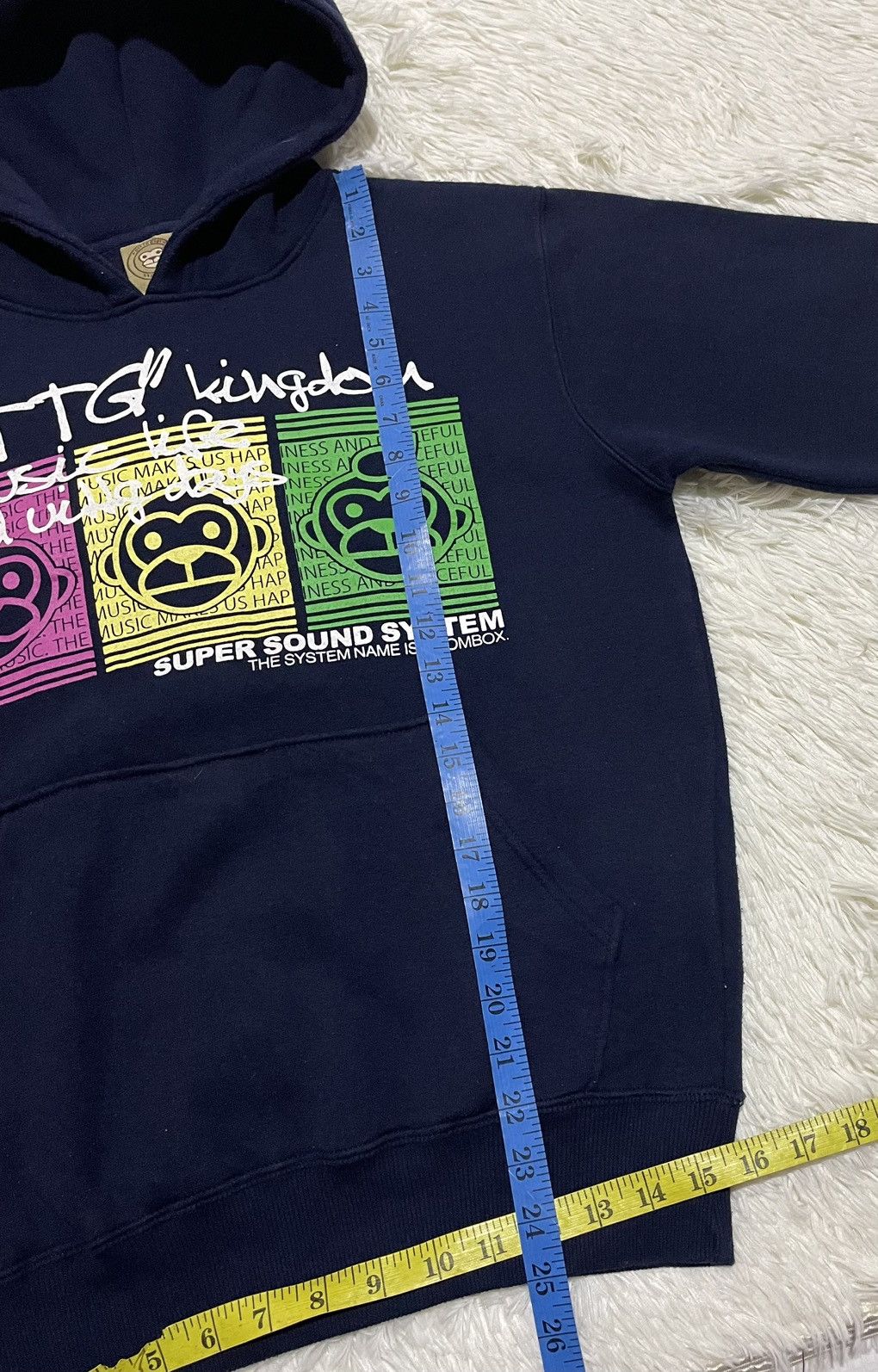 Japanese Brand UITTG Baby Ape Pullover Hoodie Size US M / EU 48-50 / 2 - 12 Thumbnail