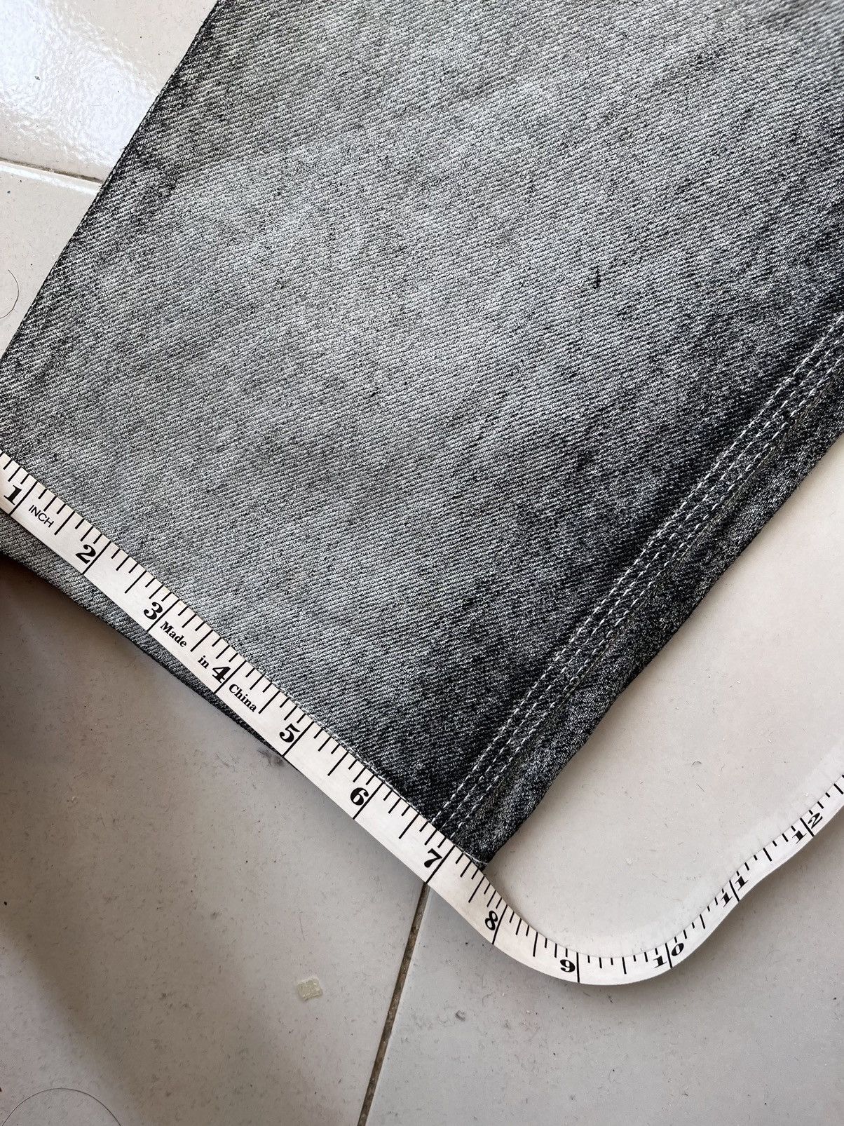 Neil Barrett 💥 Neil Barret Waxed Coated Denim Size 33" - 14 Thumbnail
