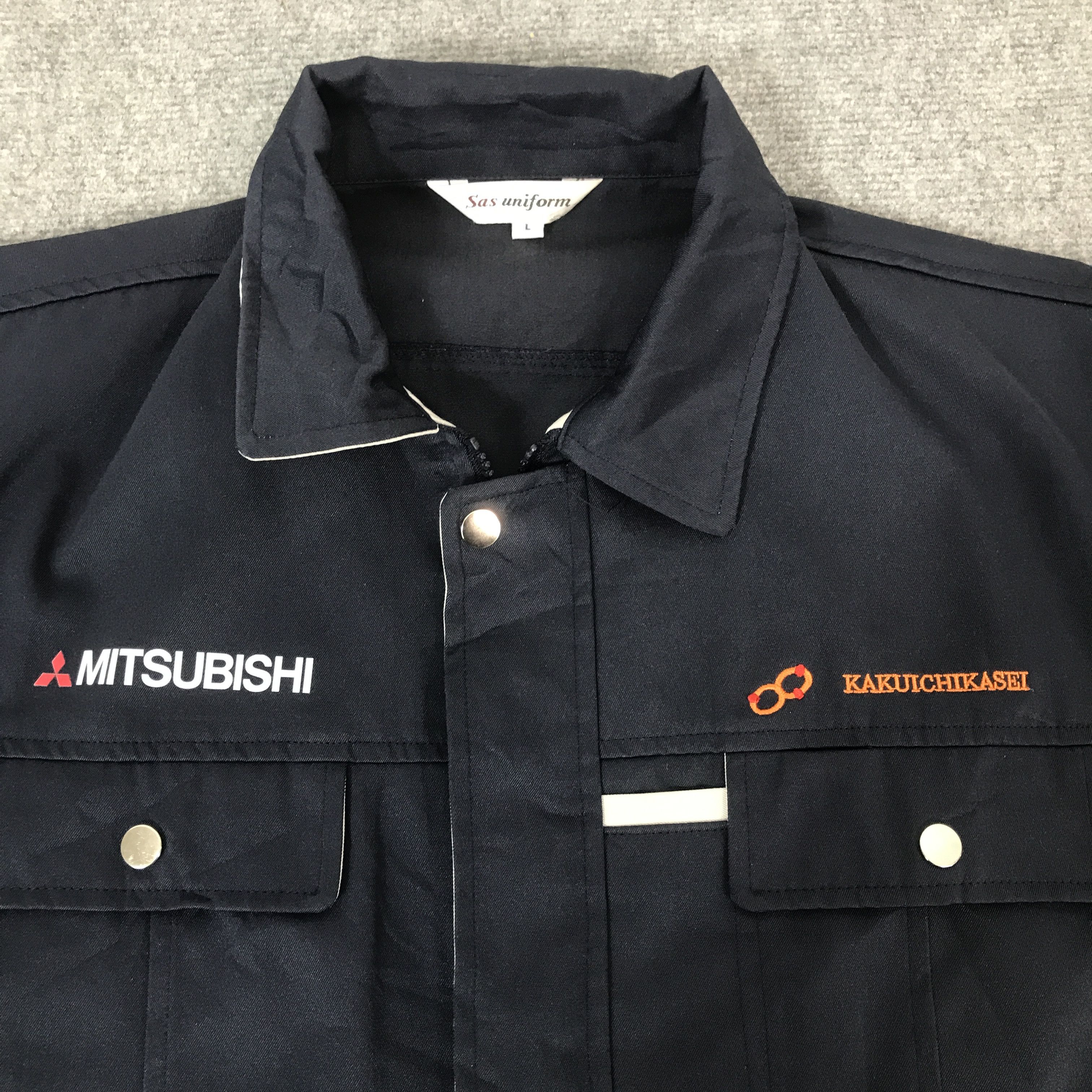 Japanese Brand vintage mitsubishi racing team japan uniform custom jacket Size US L / EU 52-54 / 3 - 5 Thumbnail